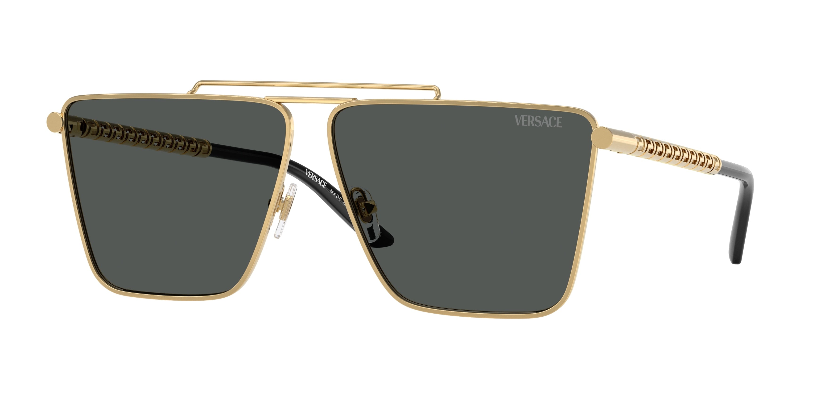 Versace VE2266 Pillow Sunglasses  100287-Gold 64-145-11 - Color Map Gold