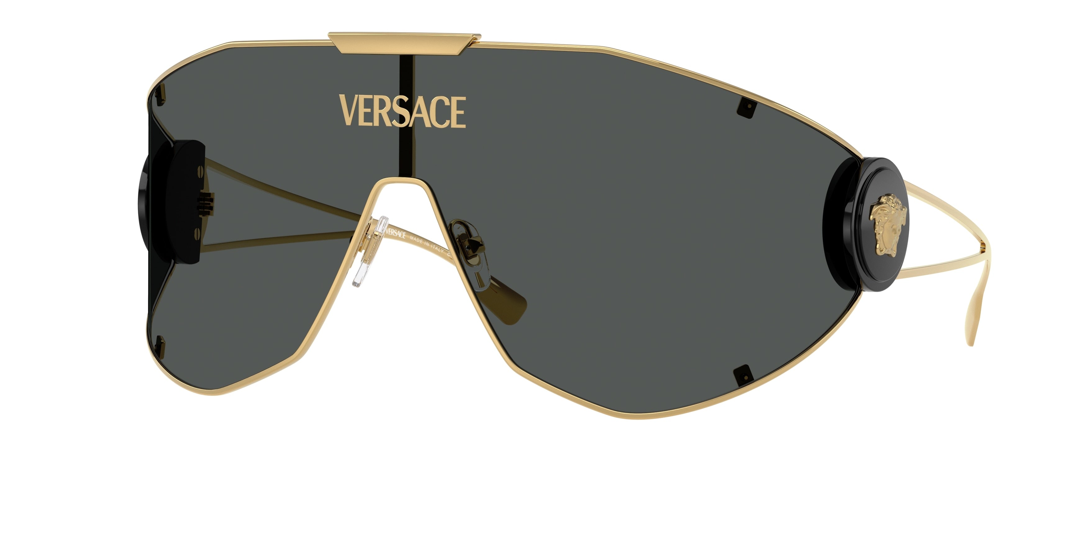 Versace VE2268 Irregular Sunglasses  100287-Gold 42-115-142 - Color Map Gold