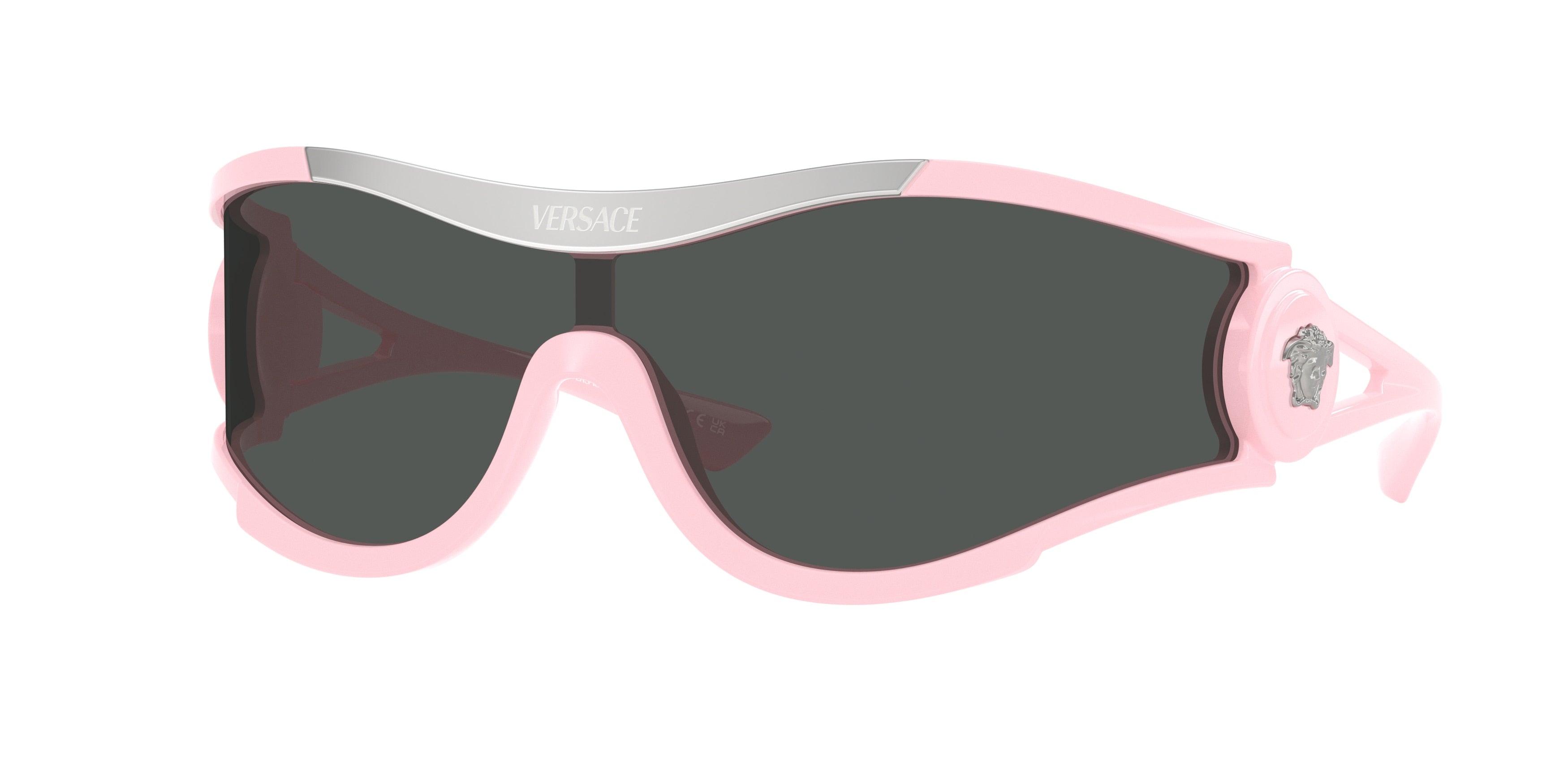 Versace VE4475 Irregular Sunglasses  548587-Pink 42-110-142 - Color Map Pink