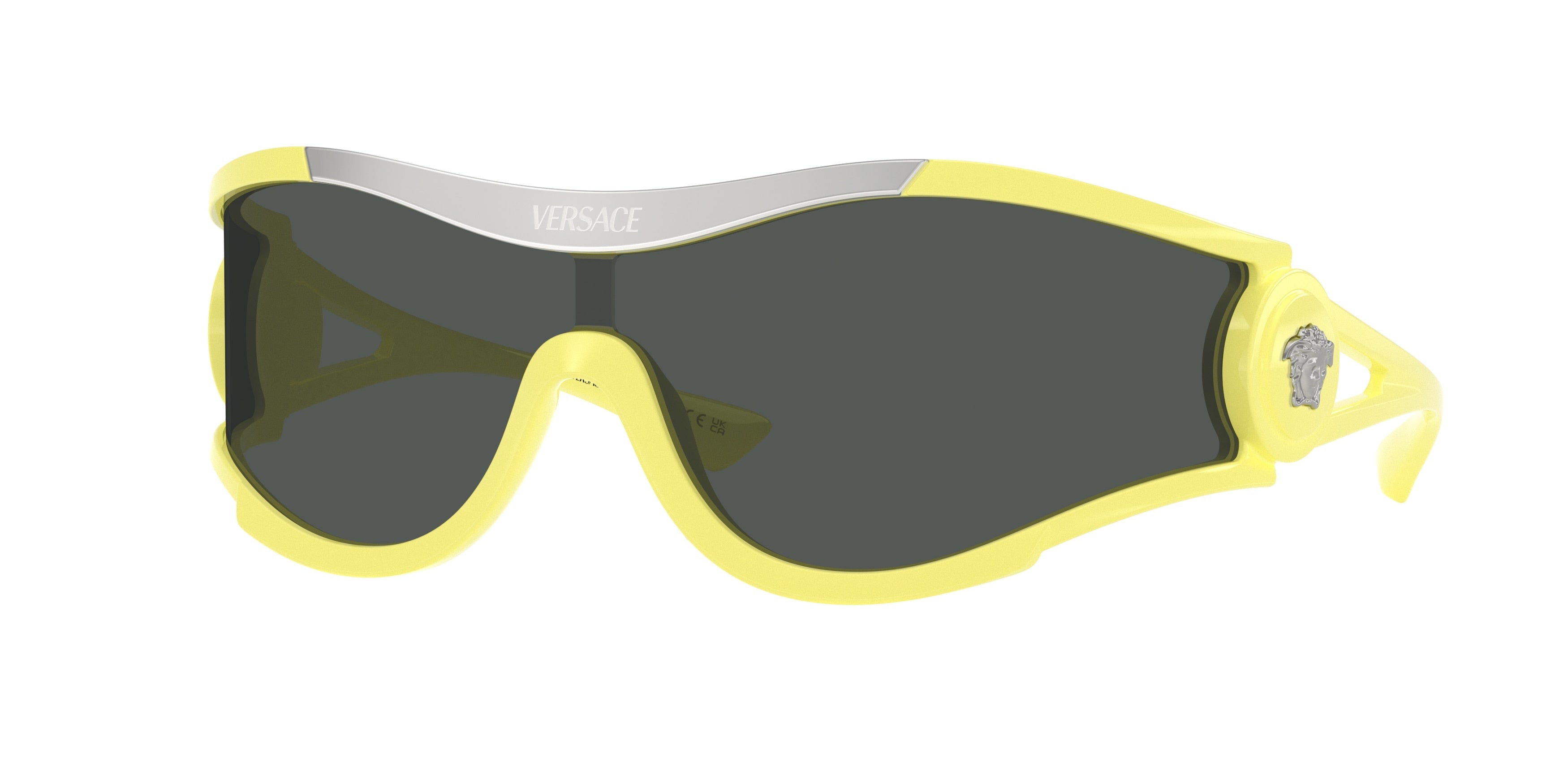 Versace VE4475 Irregular Sunglasses  548687-Yellow 42-110-142 - Color Map Yellow