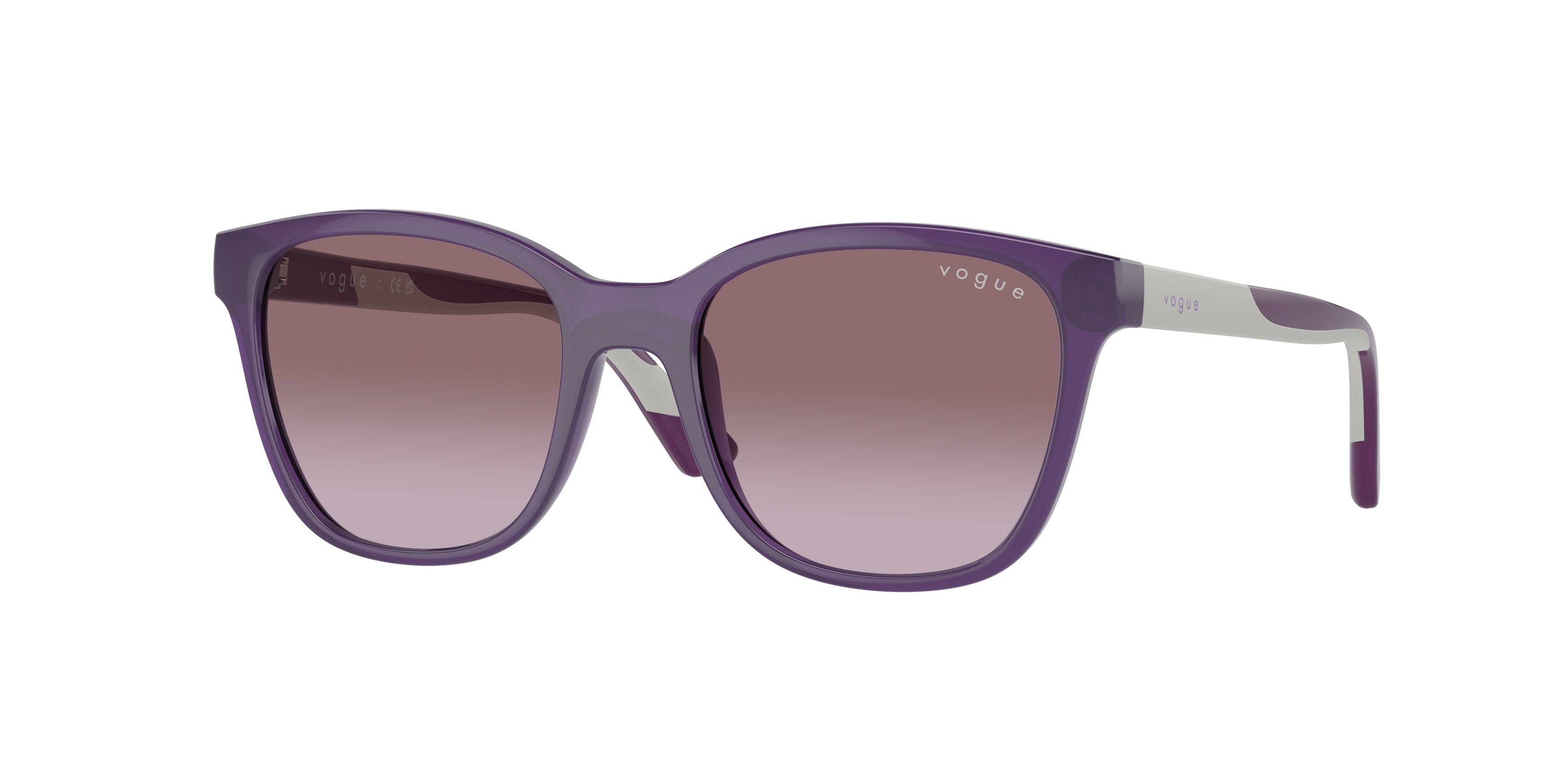 VOGUE JUNIOR SUN VJ2019 Pillow Sunglasses  30698H-Opal Violet 48-125-17 - Color Map Violet