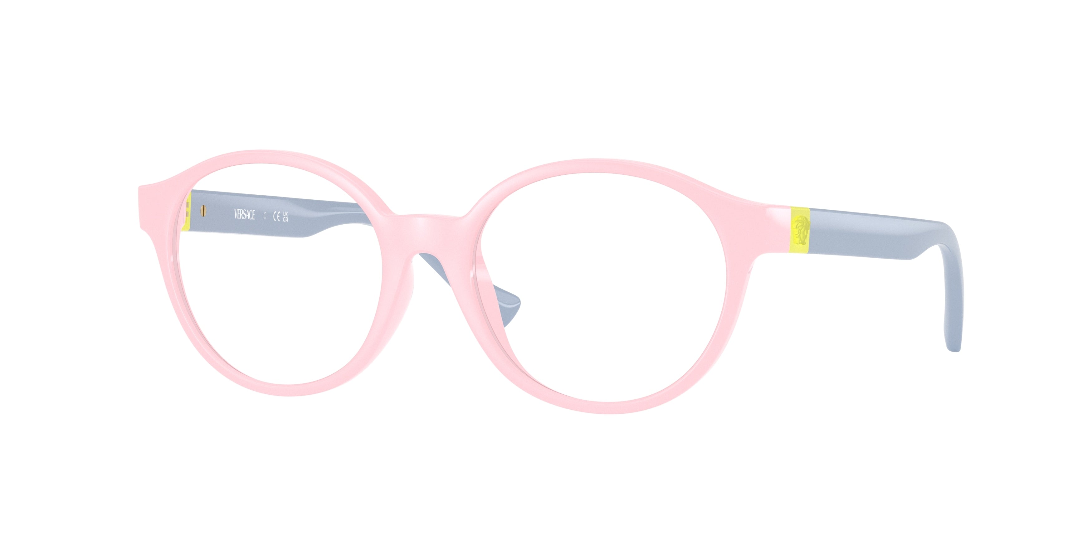 Versace Kids VK3007U Phantos Eyeglasses  5440-Full Pink 48-130-16 - Color Map Pink