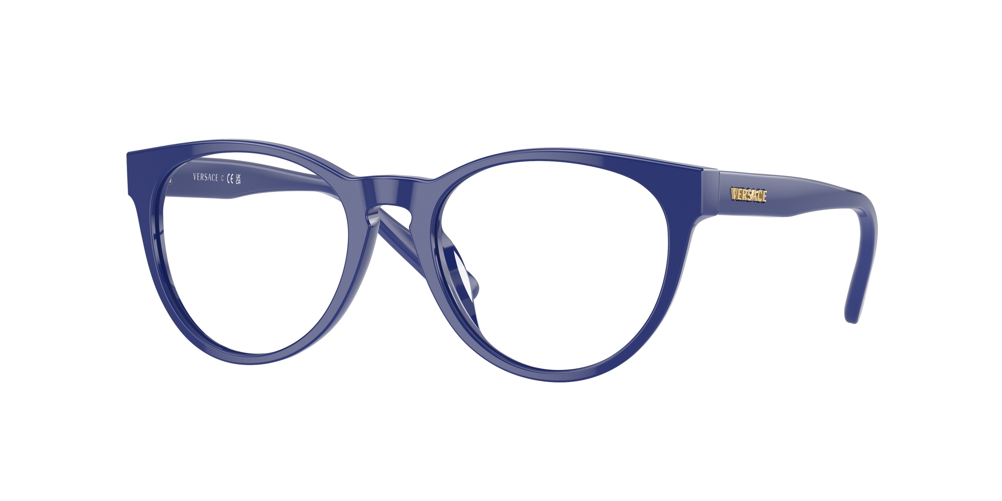 Versace Kids VK3321U Phantos Eyeglasses  5294-Blue 48-130-17 - Color Map Blue