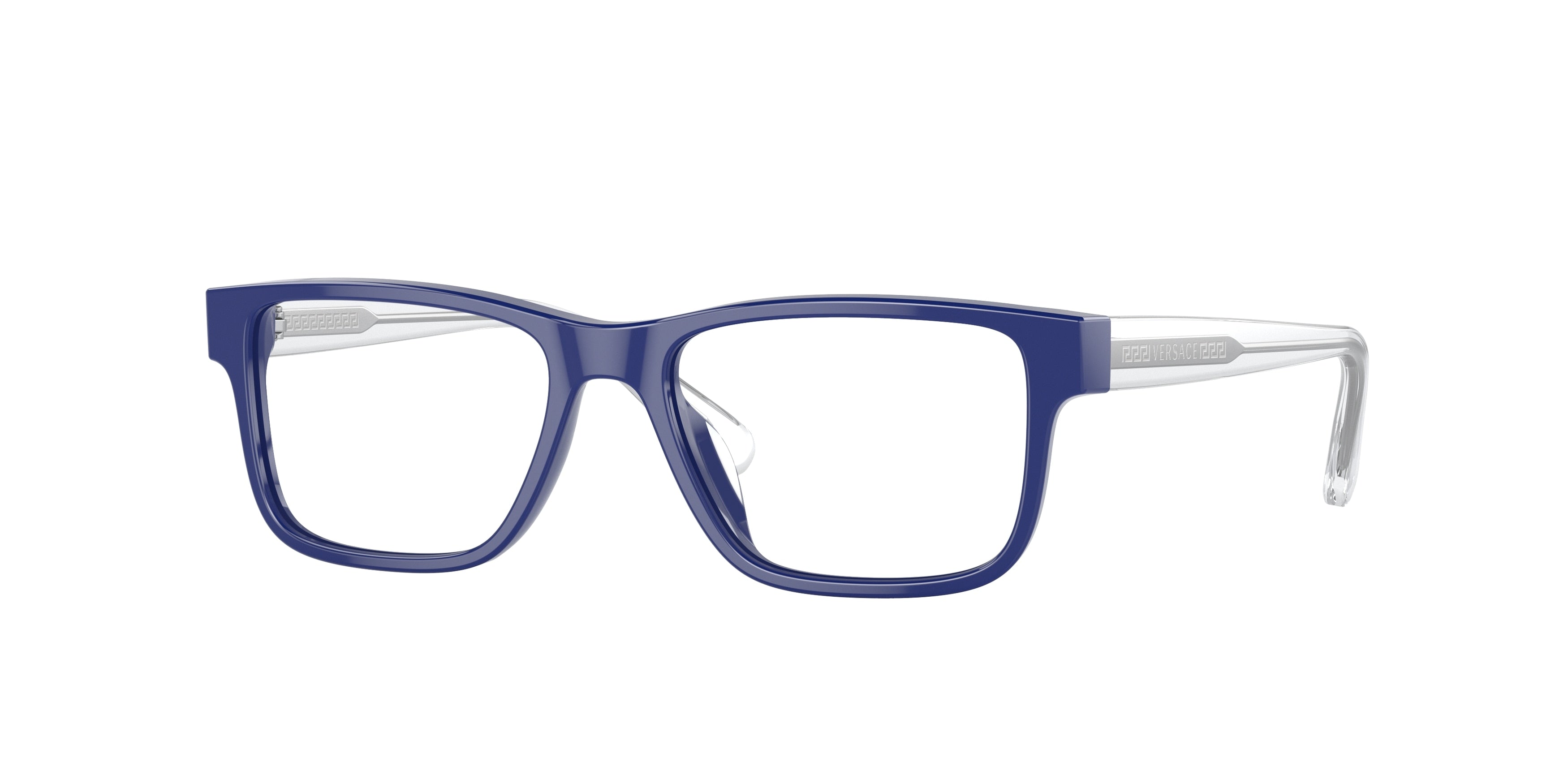 Versace Kids VK3324U Rectangle Eyeglasses  5294-Blue 47-130-15 - Color Map Blue