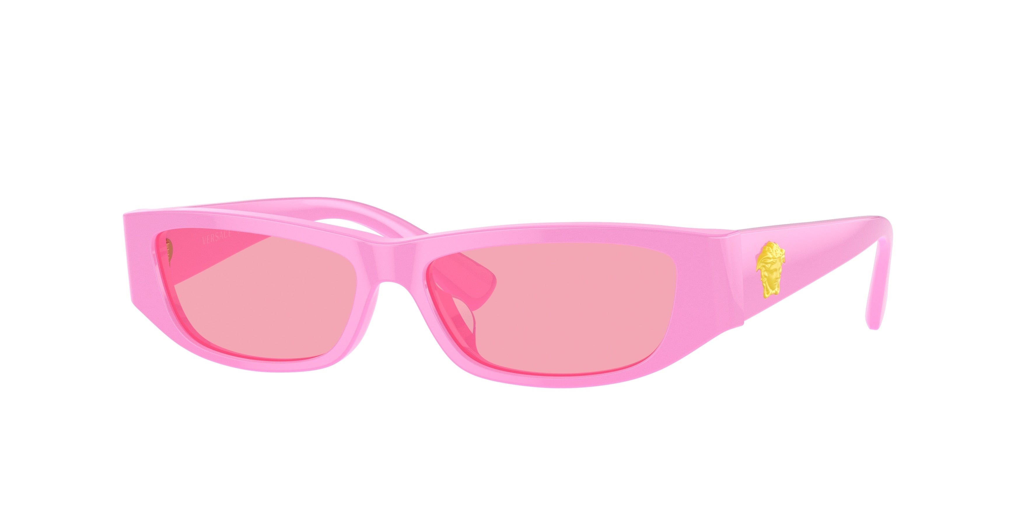 Versace Kids VK4002U Rectangle Sunglasses  539984-Pink 50-130-13 - Color Map Pink