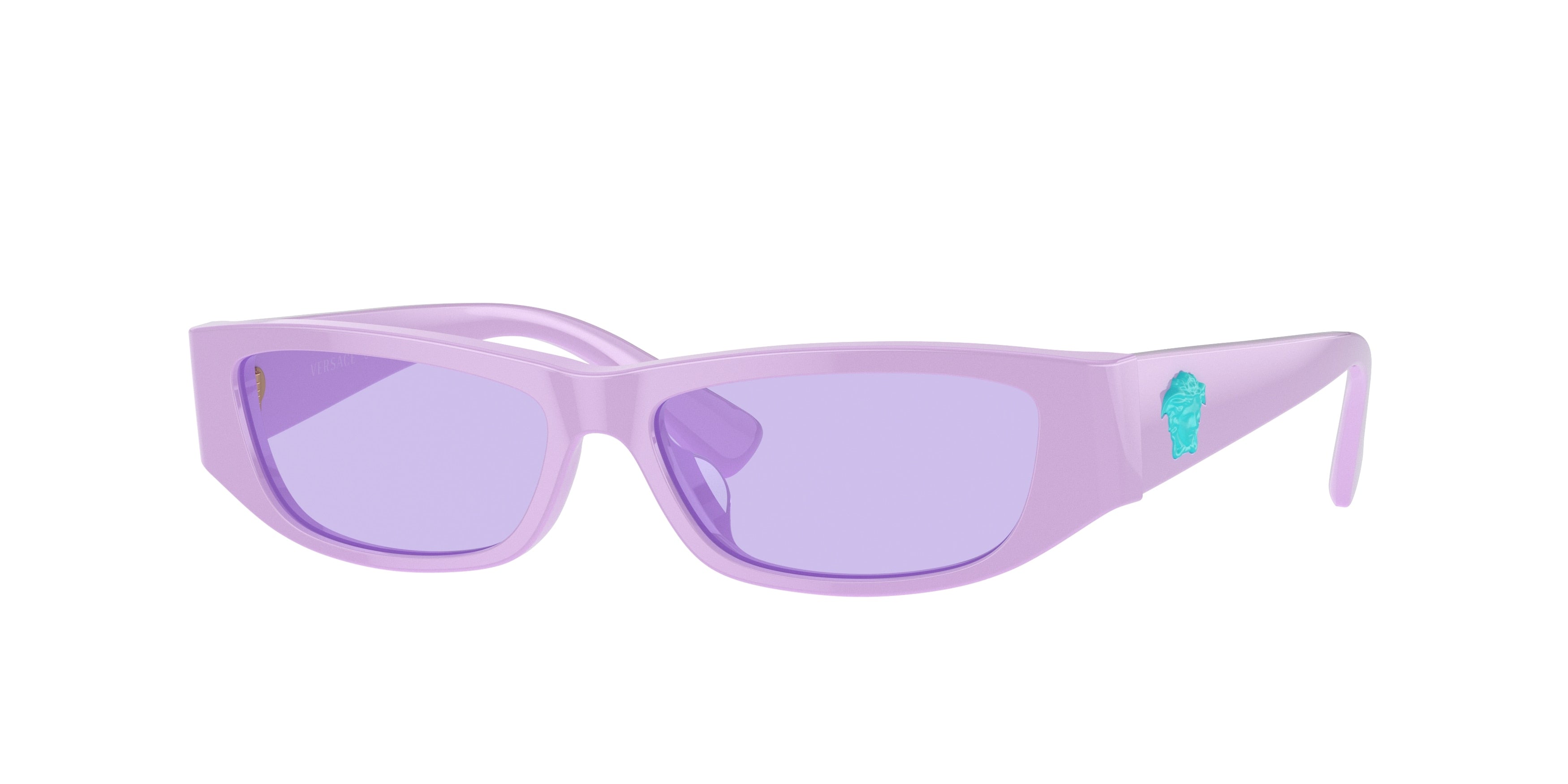 Versace Kids VK4002U Rectangle Sunglasses  54001A-Lilac 50-130-13 - Color Map Violet