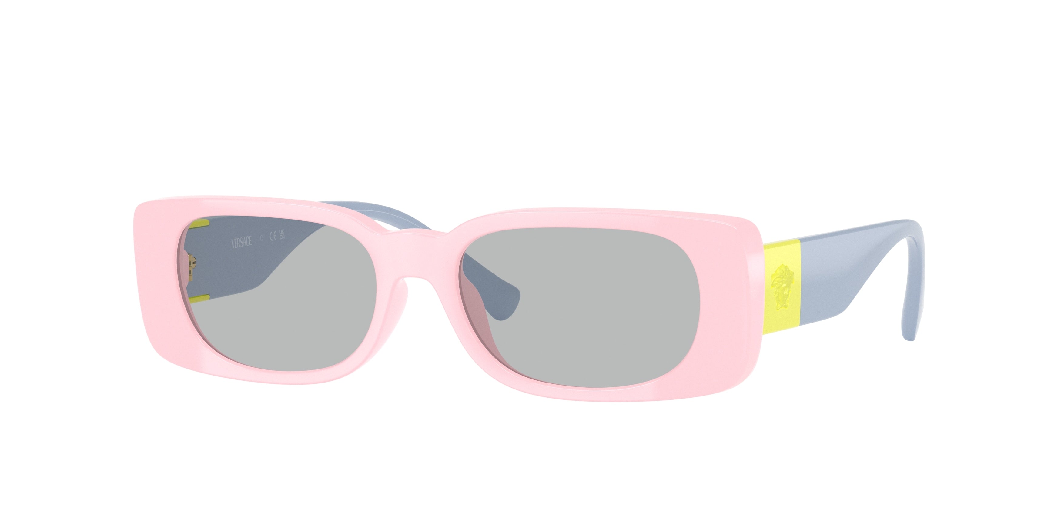 Versace Kids VK4003U Rectangle Sunglasses  5440CV-Full Pink 47-130-15 - Color Map Pink