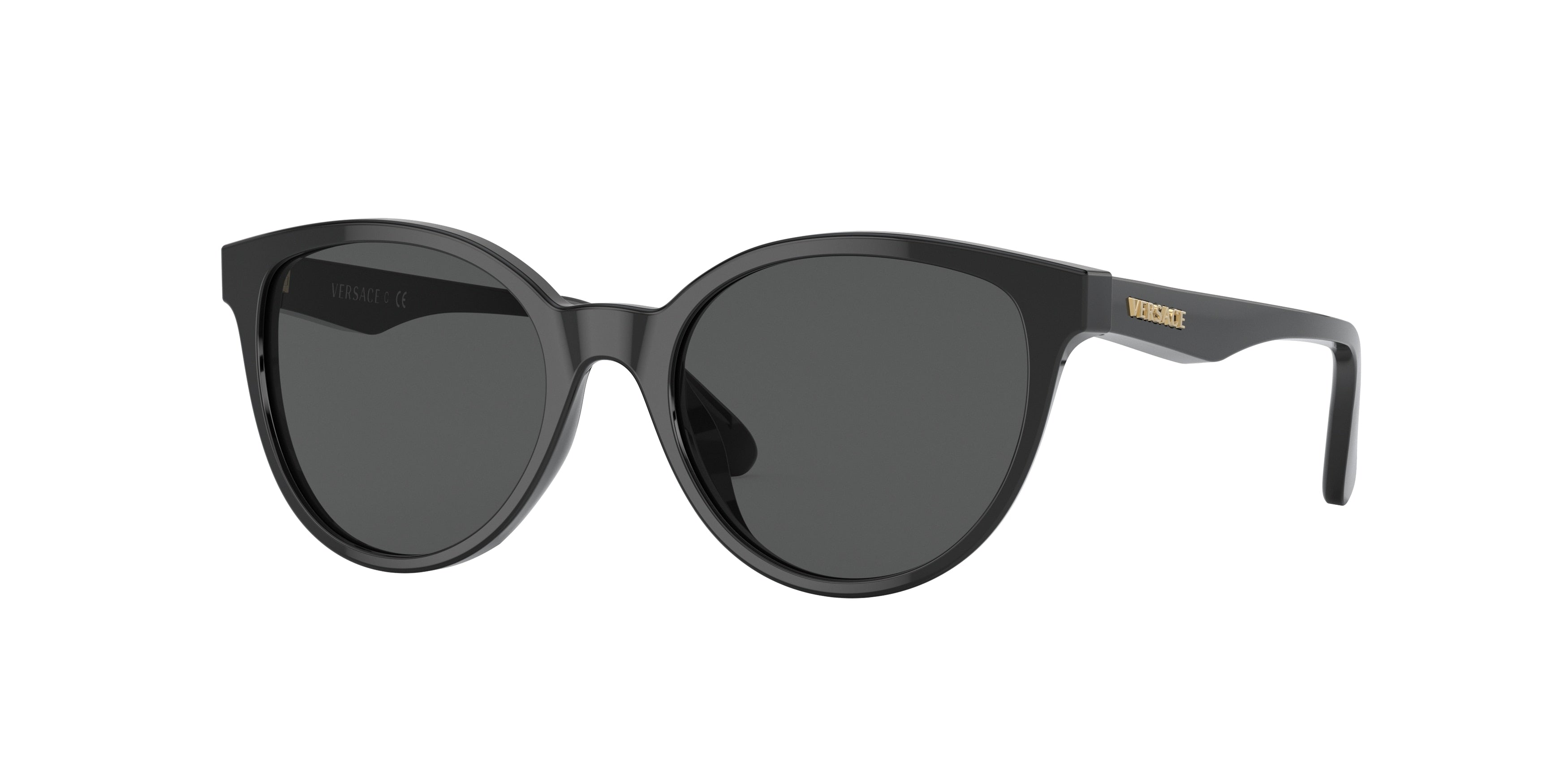 Versace Kids VK4427U Phantos Sunglasses  GB1/87-Black 46-130-16 - Color Map Black