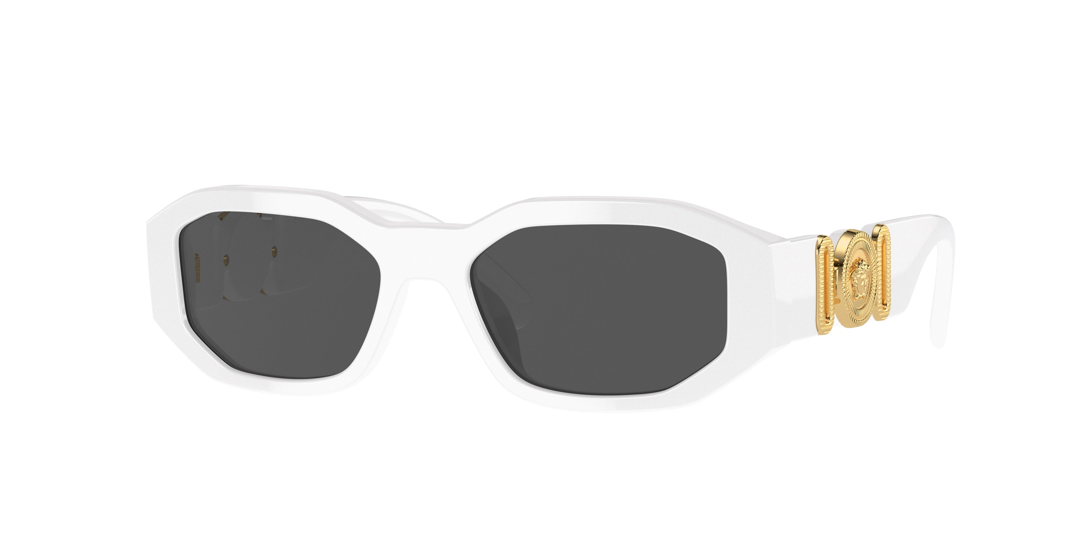 Versace Kids VK4429U Irregular Sunglasses  314/87-White 48-130-16 - Color Map White