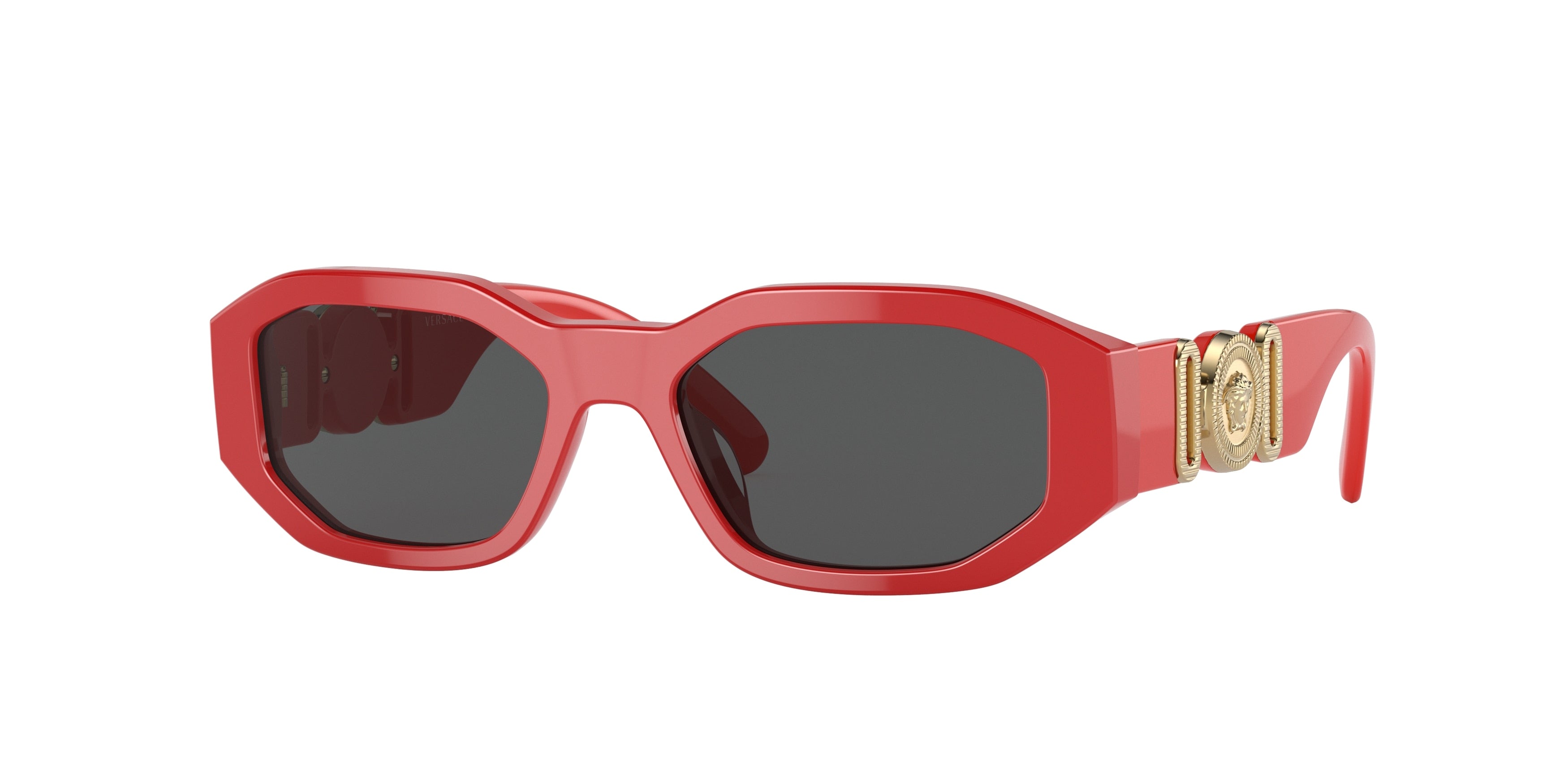 Versace Kids VK4429U Irregular Sunglasses  506587-Red 48-130-16 - Color Map Red