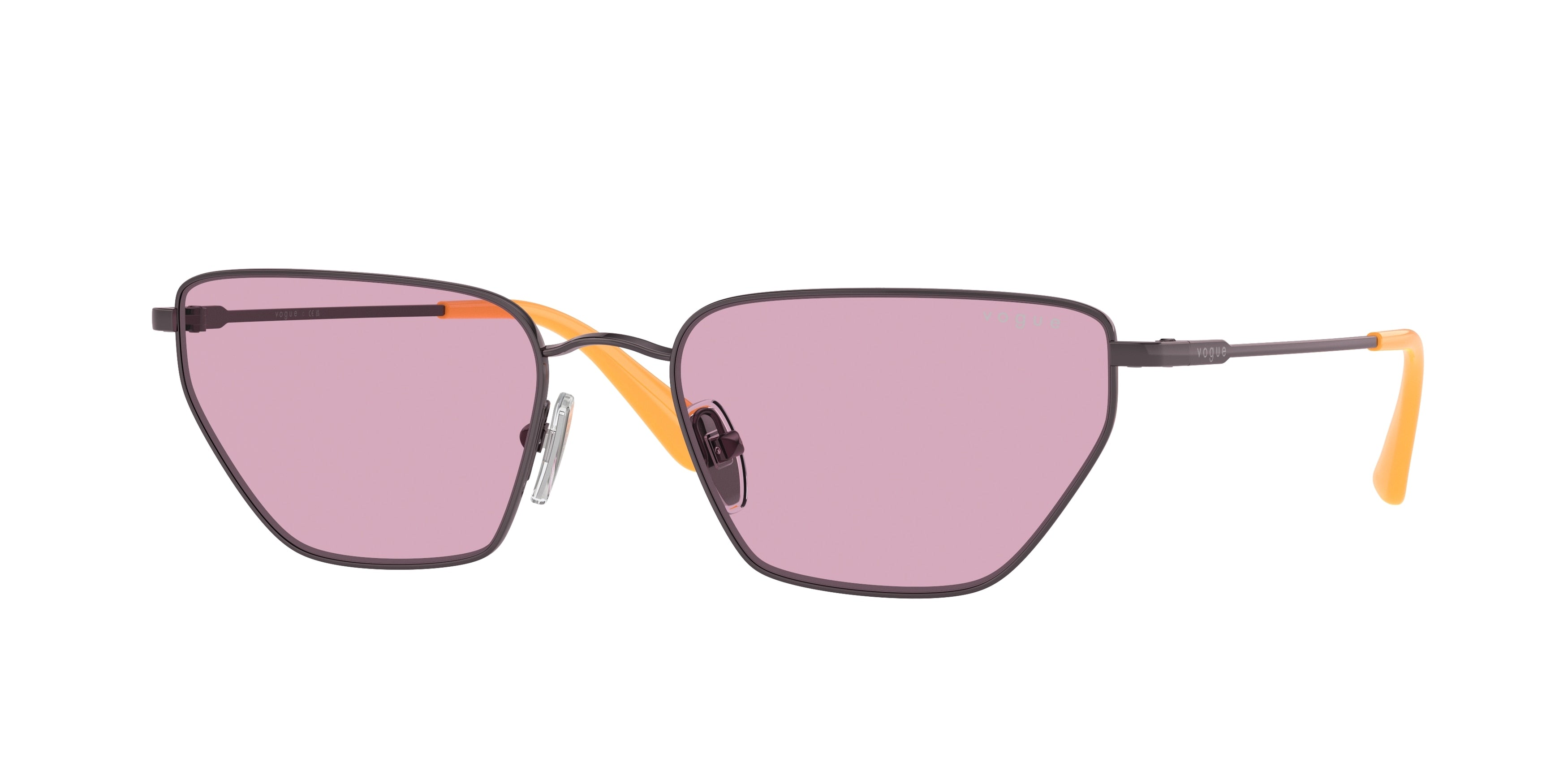 Vogue VO4316S Irregular Sunglasses  514976-Light Violet 56-135-18 - Color Map Violet