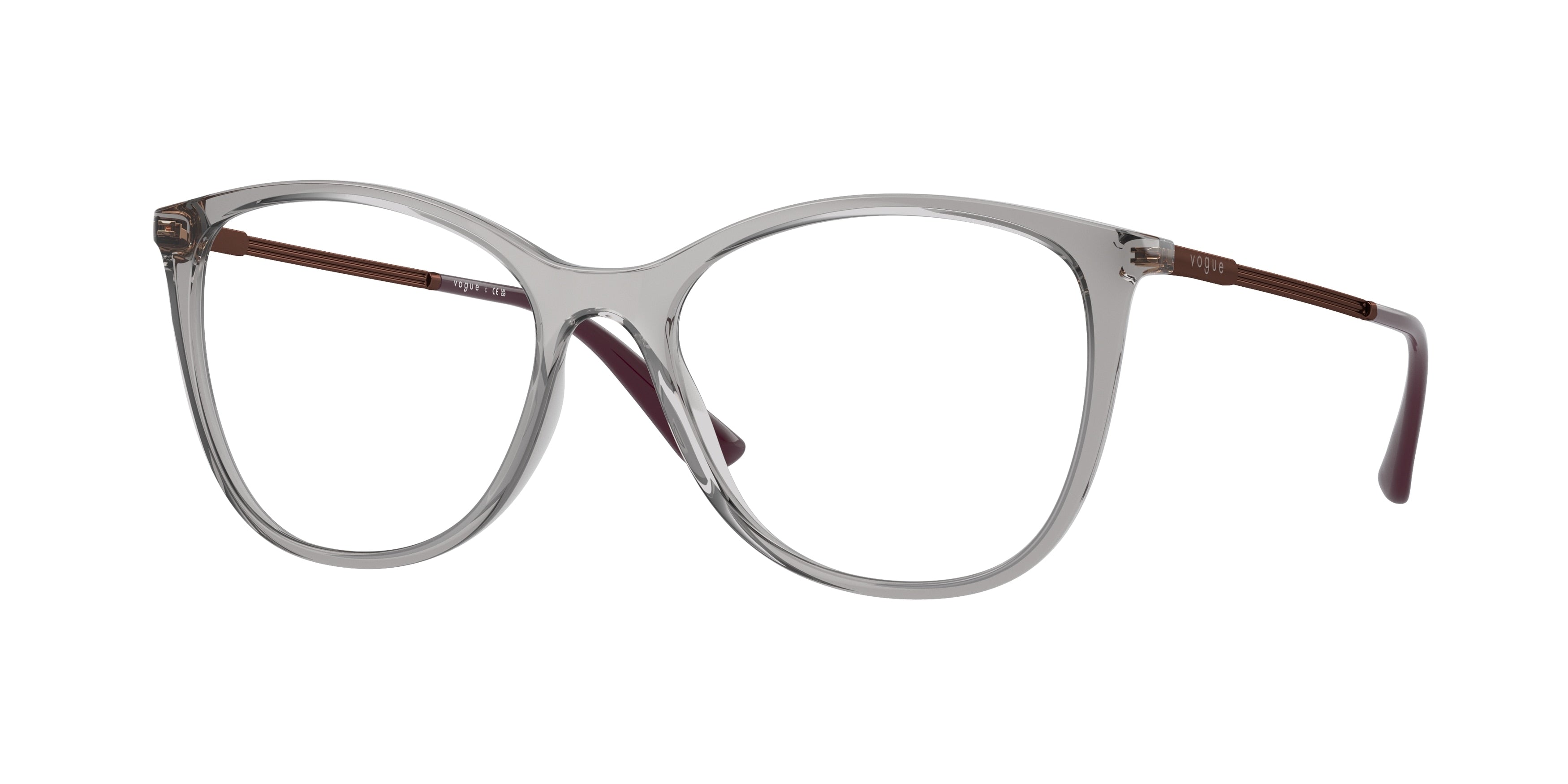 Vogue VO5562 Phantos Eyeglasses  2726-Transparent Grey 54-140-17 - Color Map Grey