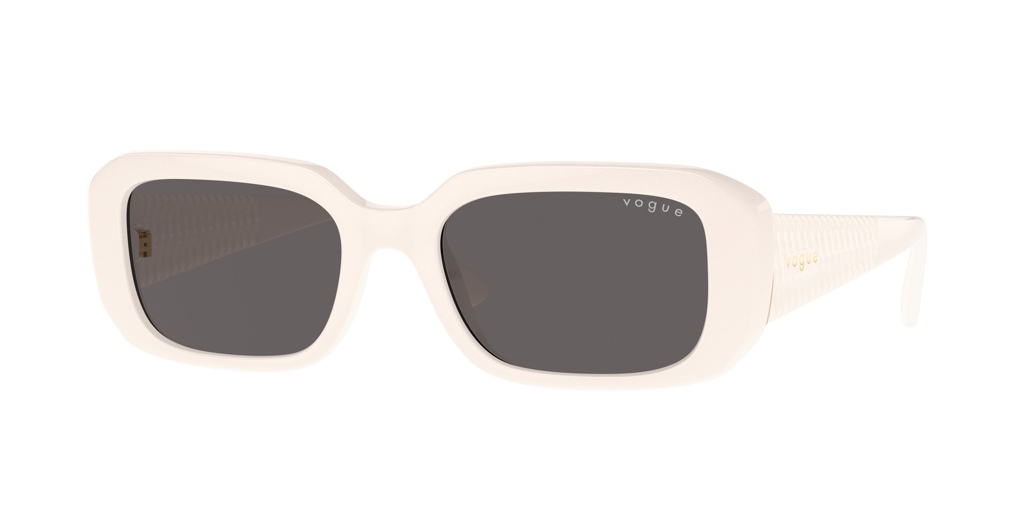 Vogue VO5565S Pillow Sunglasses  312487-Full Ivory 53-135-19 - Color Map White