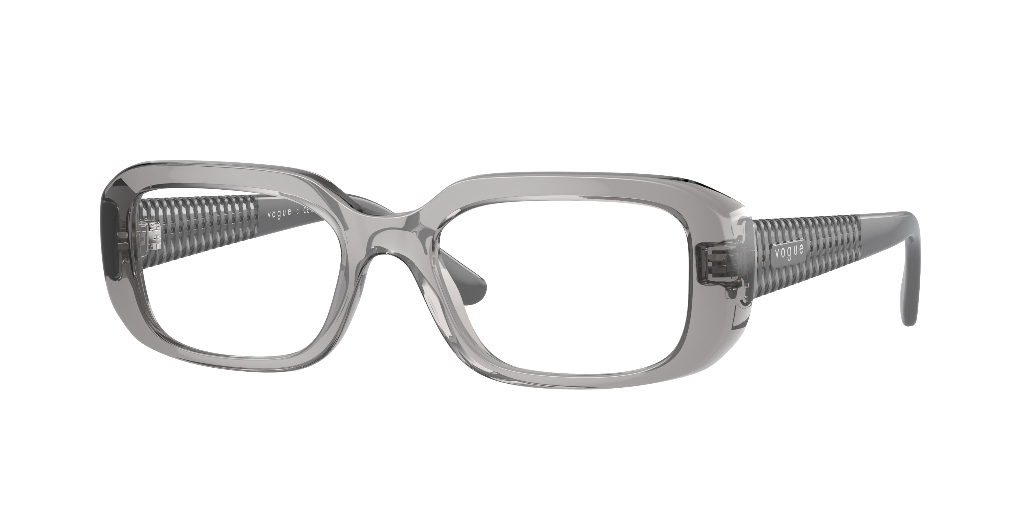 Vogue VO5568 Pillow Eyeglasses  2726-Transparent Grey 51-135-19 - Color Map Grey