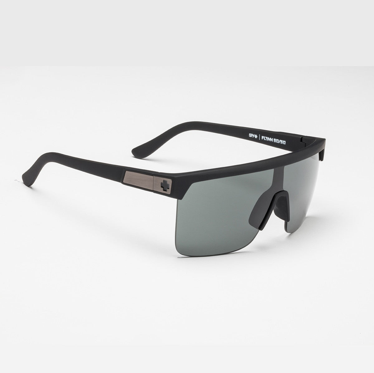 Spy Flynn 5050 Sunglasses  Black Soft Matte 134-00-140