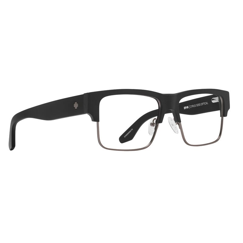 Spy Cyrus 5050 Optical 58 Eyeglasses  Matte Black Matte Dark Gunmetal Large