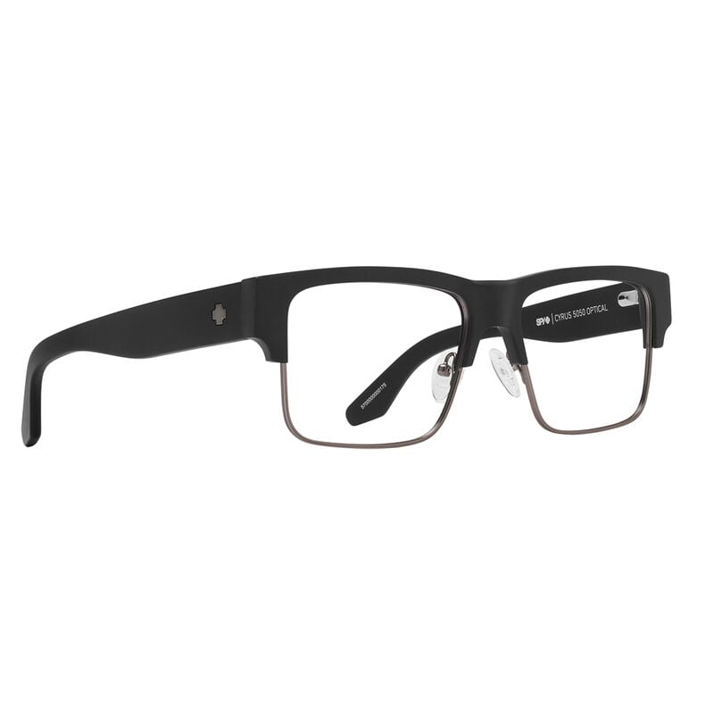 Spy Cyrus 5050 Optical 60 Eyeglasses  Matte Black Matte Dark Gunmetal Extra Large