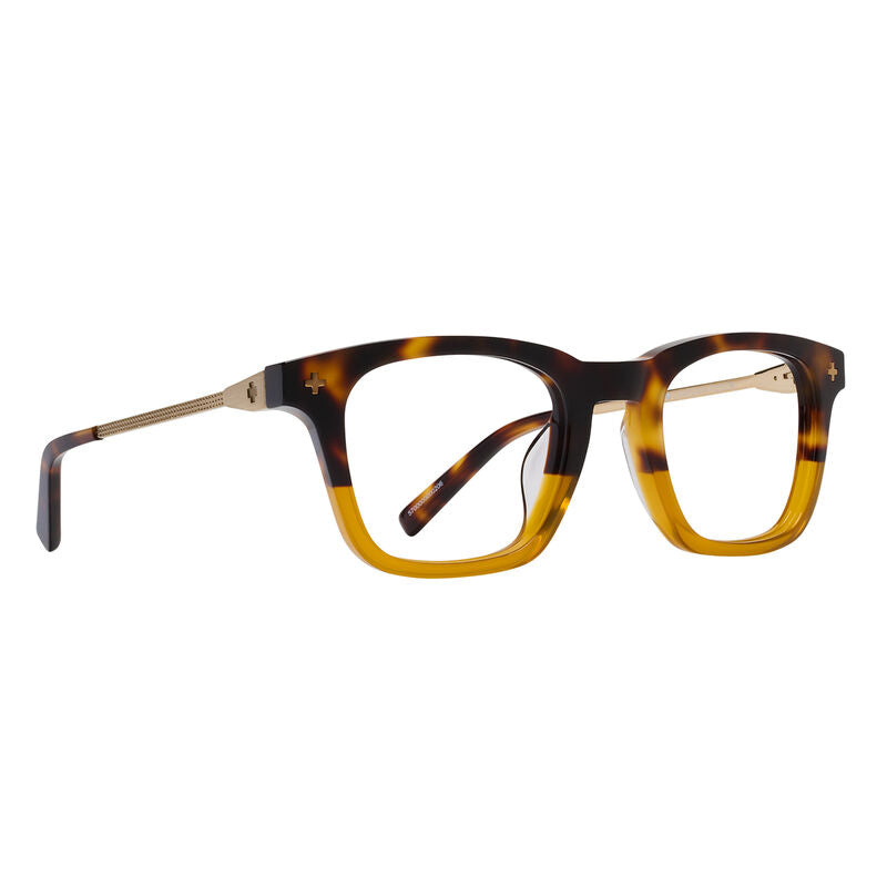 Spy Hardwin Fusion 50 Eyeglasses  Honey Tort Brushed Bronze Small