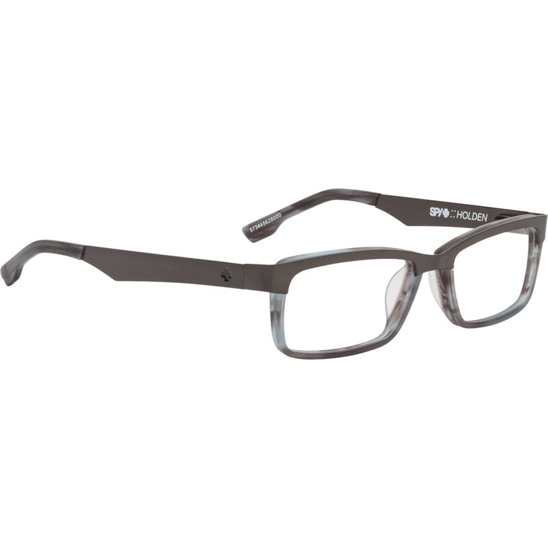 Spy Holden 53 Eyeglasses  Brushed Gunmetal Matte Gray Smoke One Size