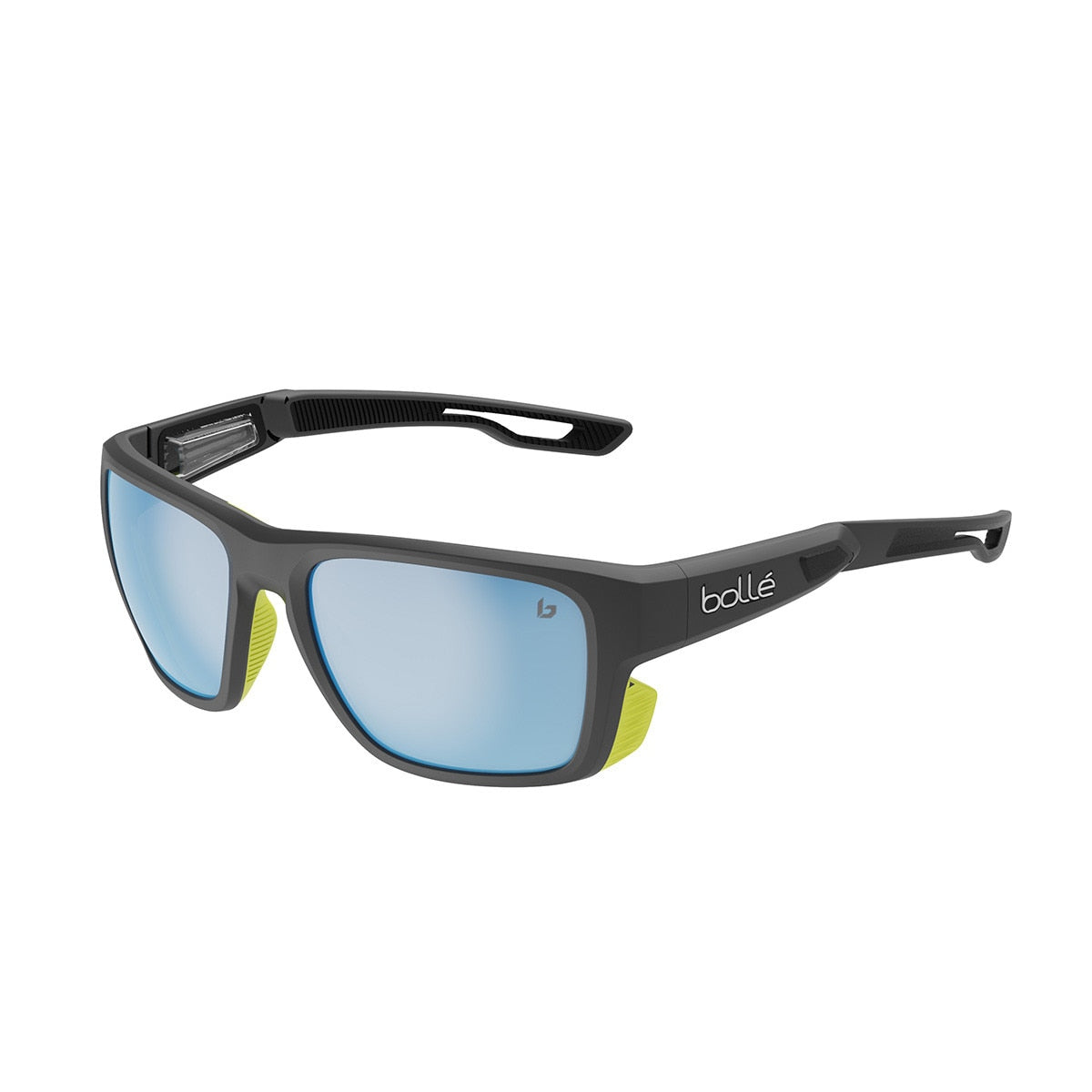 Bolle Airdrift Sunglasses  Black Matte Acid Medium