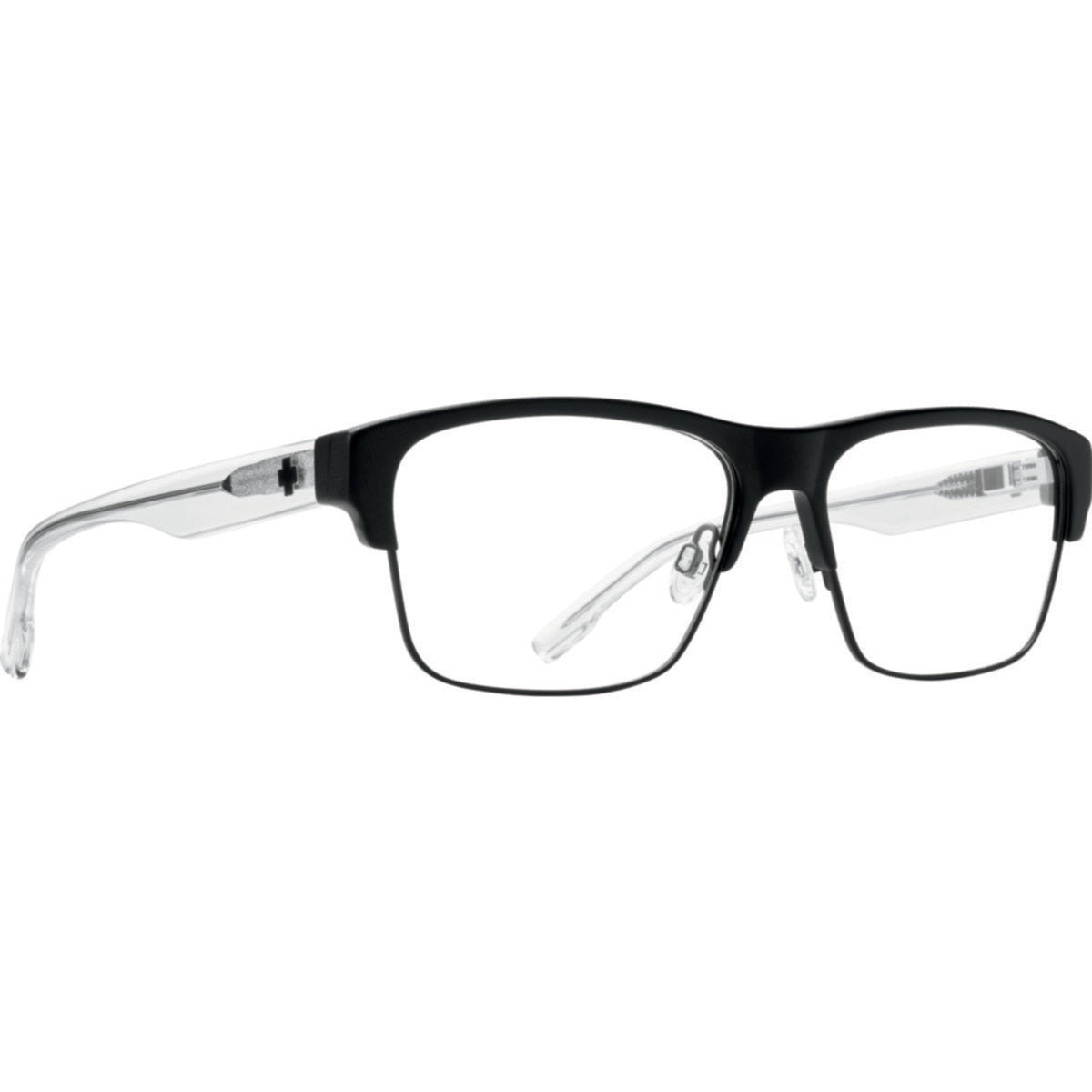 Spy Brody 5050 57 Eyeglasses  Matte Black Gloss Crystal Large