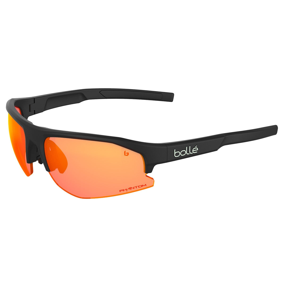 Bolle Bolt 2.0 Sunglasses  Black Matte Medium, Large