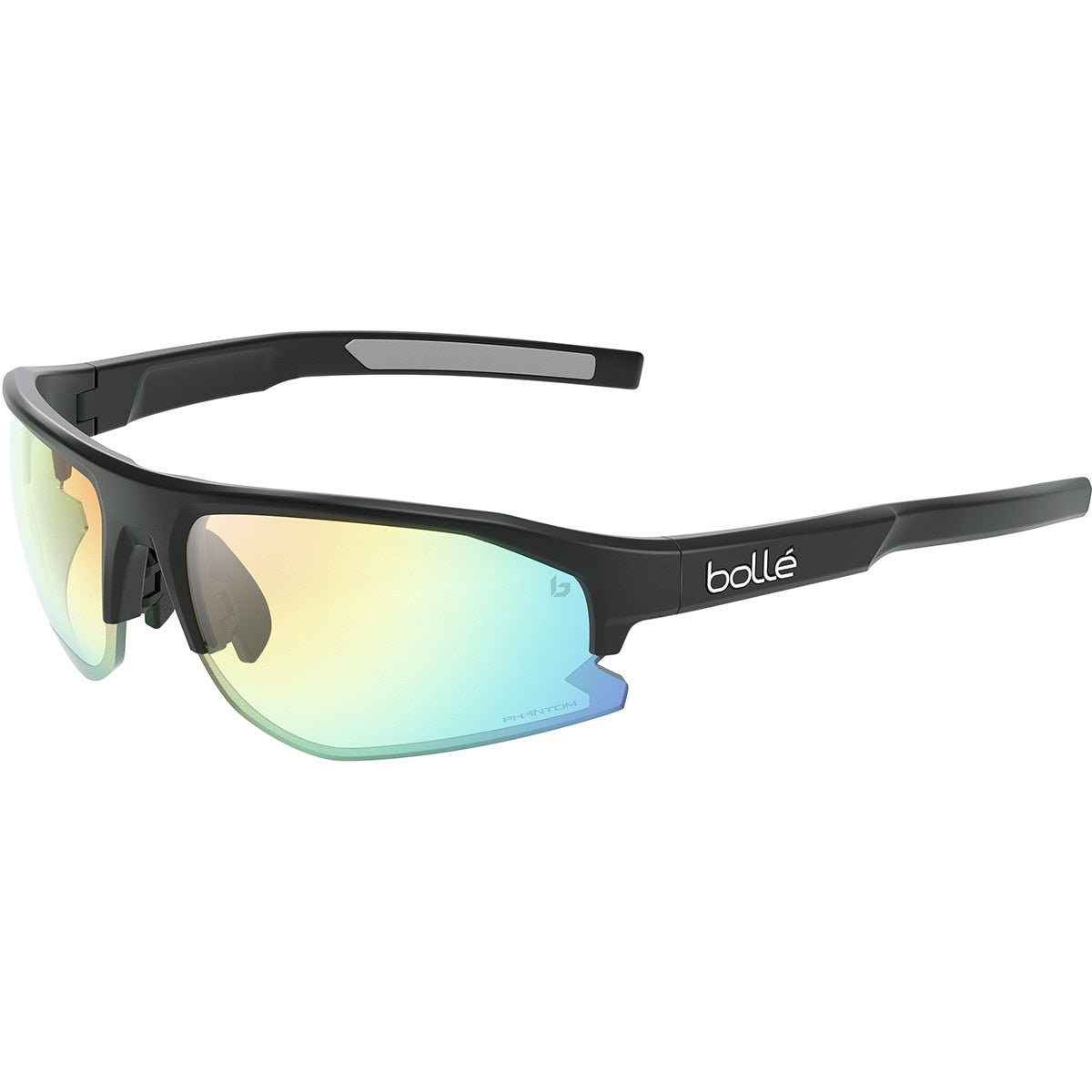 Bolle Bolt 2.0 Sunglasses  Black Matte Medium, Large