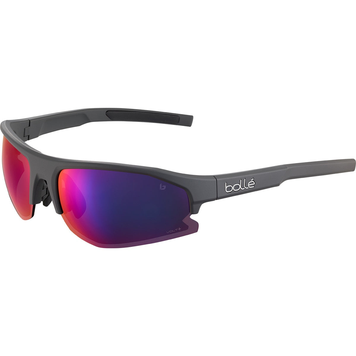 Bolle Bolt 2.0 Sunglasses  Titanium Matte Medium, Large