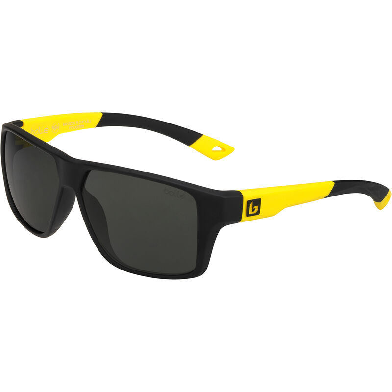 Bolle Brecken Floatable Sunglasses  Black Yellow Matte Large