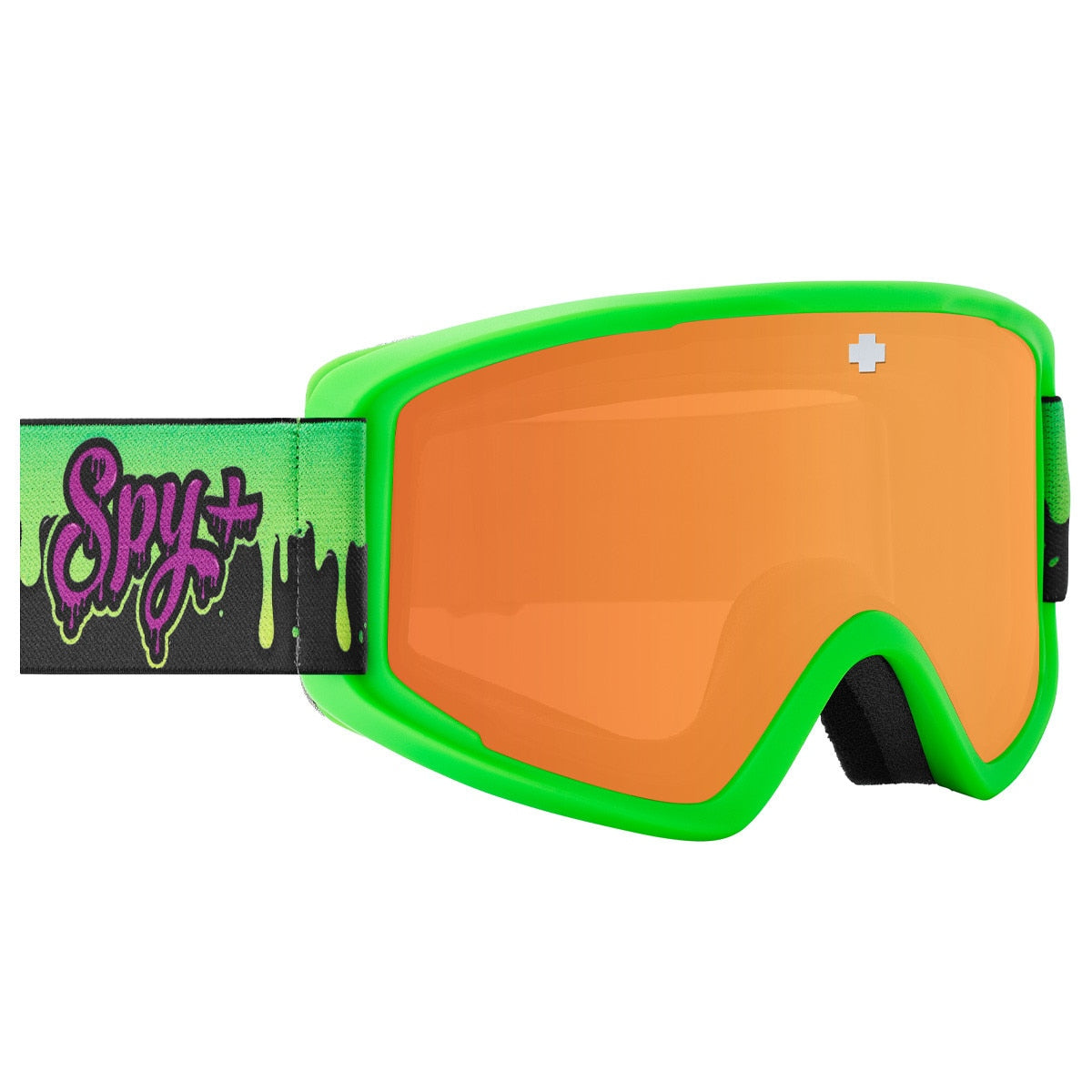 Spy Crusher Elite Jr Eco Goggles  Slime Small, Medium-Large One size