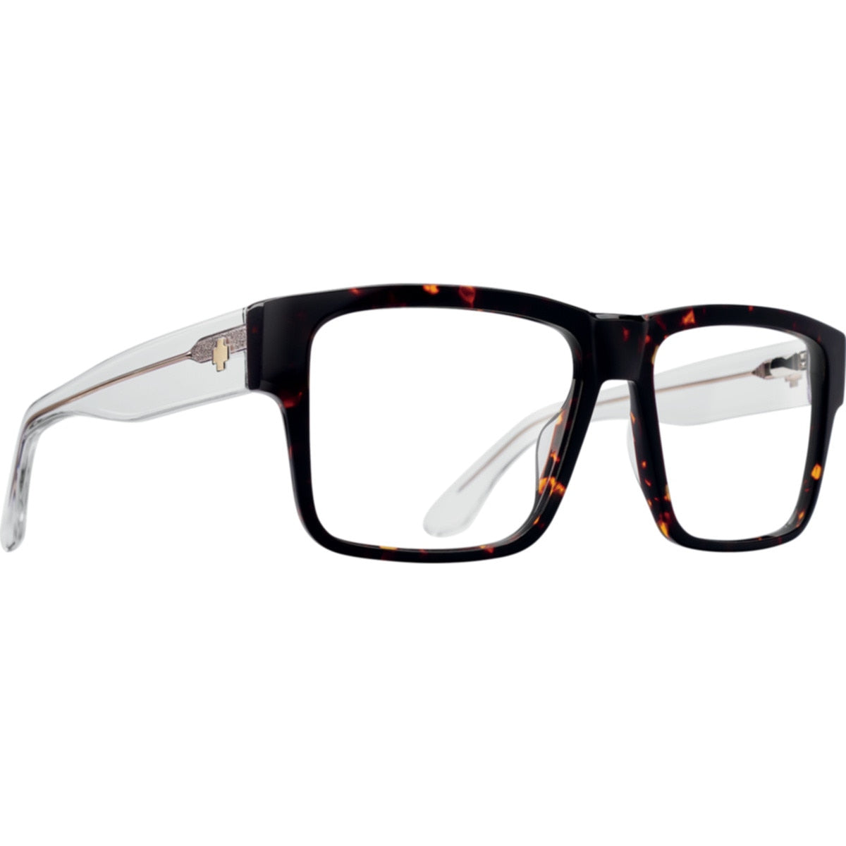 Spy Cyrus Optical 60 Eyeglasses  Dark Tort Crystal Extra Large