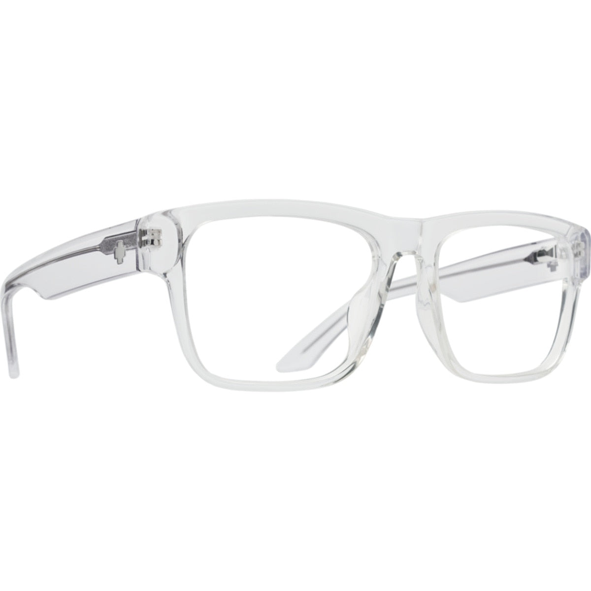 Spy Discord Optical 56 Eyeglasses  Crystal Medium, Large