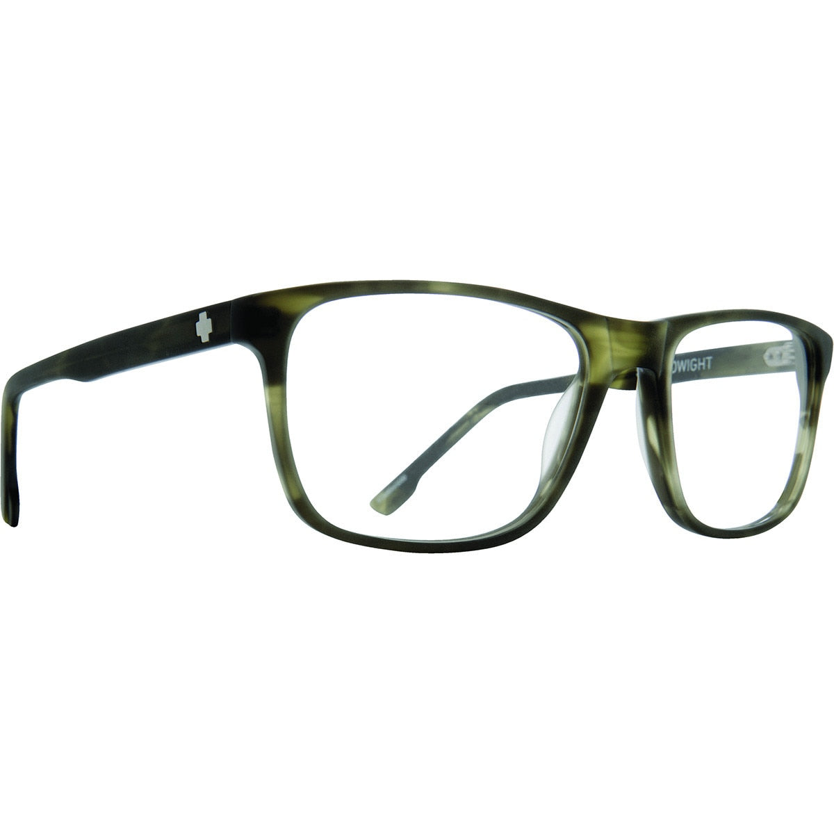 Spy Dwight 55 Eyeglasses  Olive Brush Matte Medium, Medium-Large