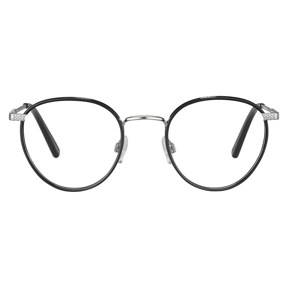 Serengeti Daniel Optic Eyeglasses  Shiny Silver Small-Medium