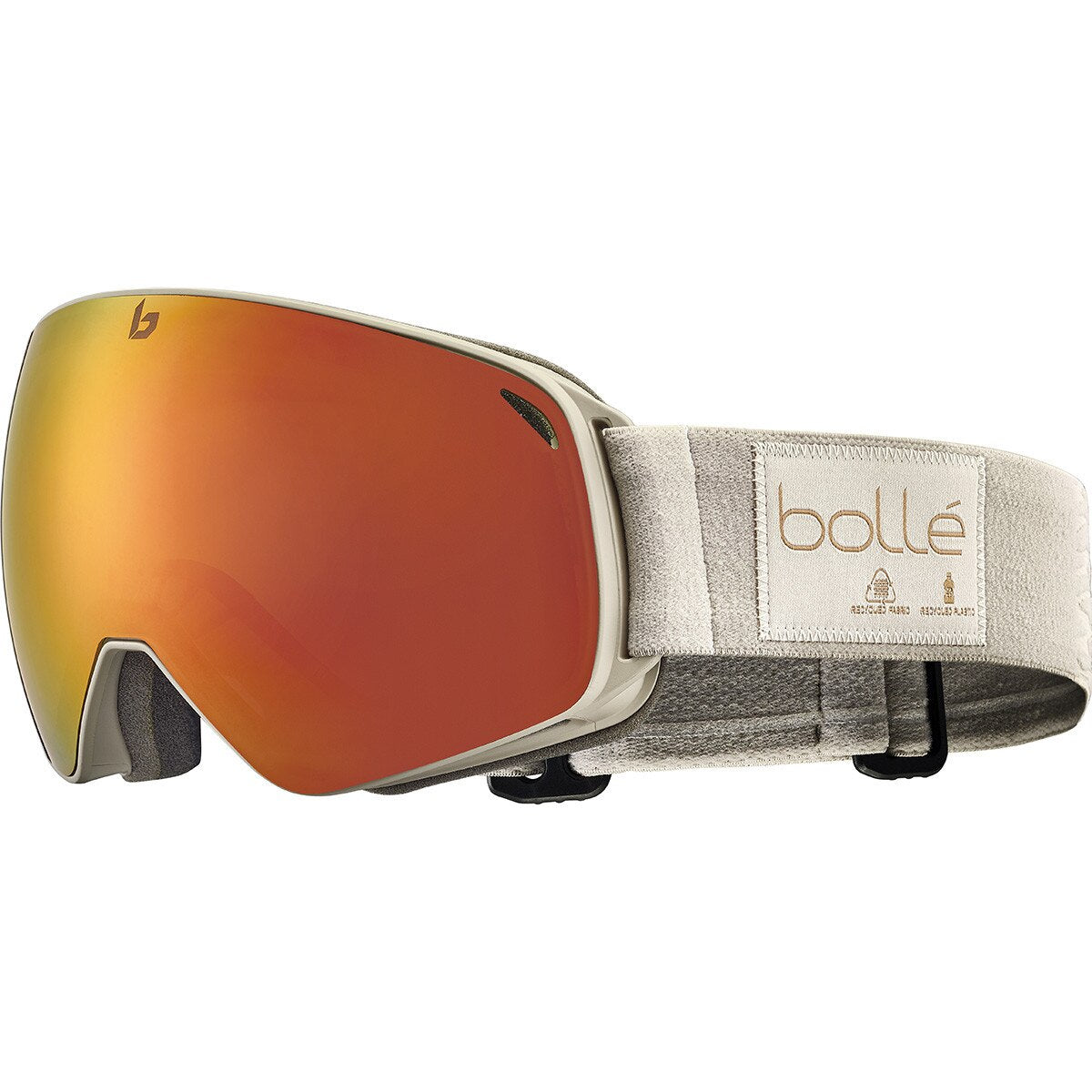 Bolle Eco Torus M Goggles  Oatmeal Matte Small-Medium One size