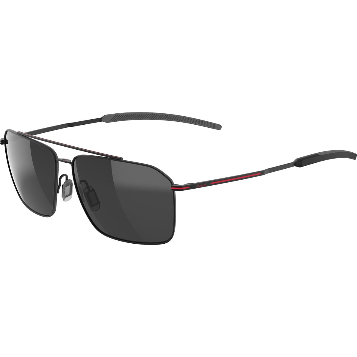 Bolle Flow Sunglasses  Black Red Matte Large