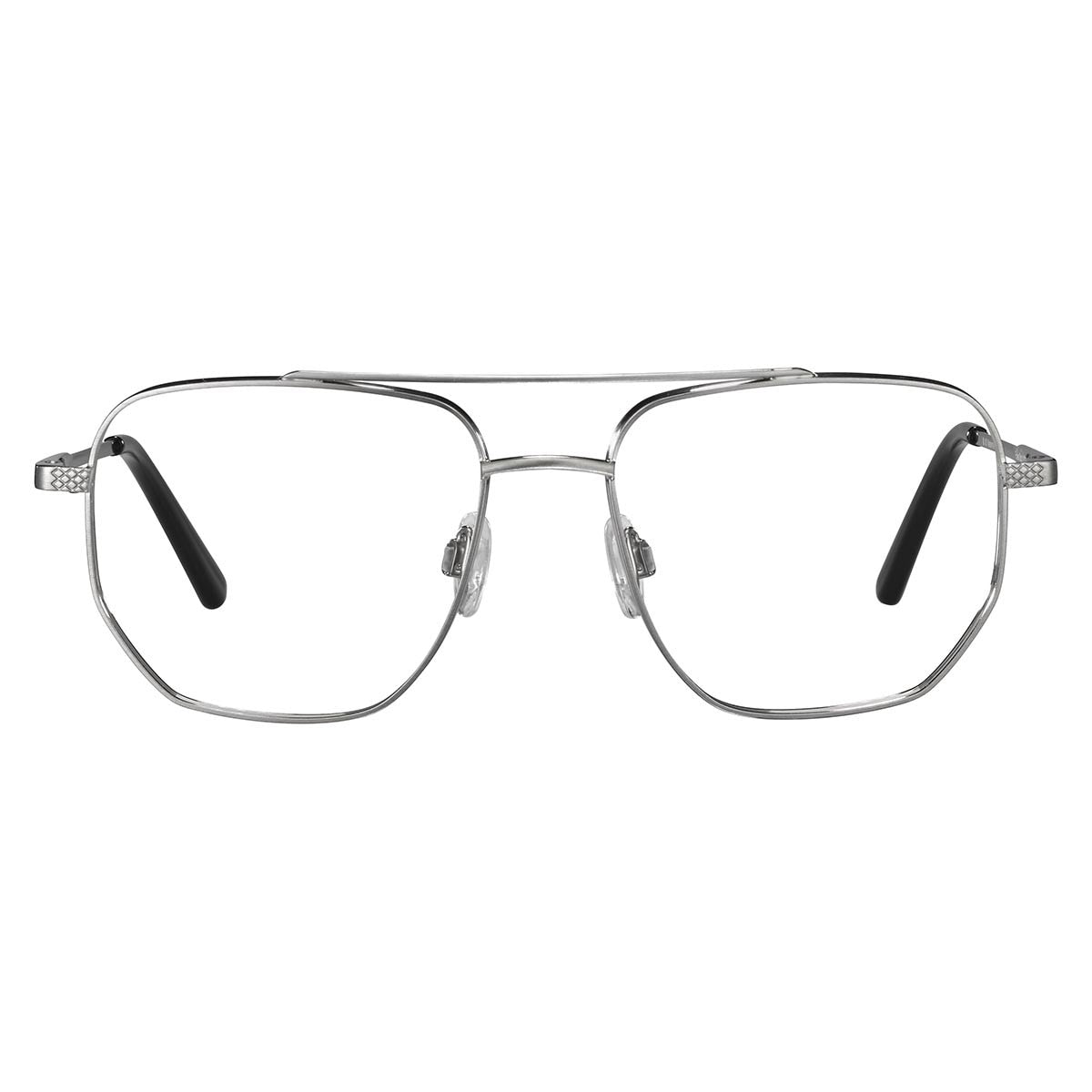 Serengeti Follen Optic Eyeglasses  Shiny Silver Large