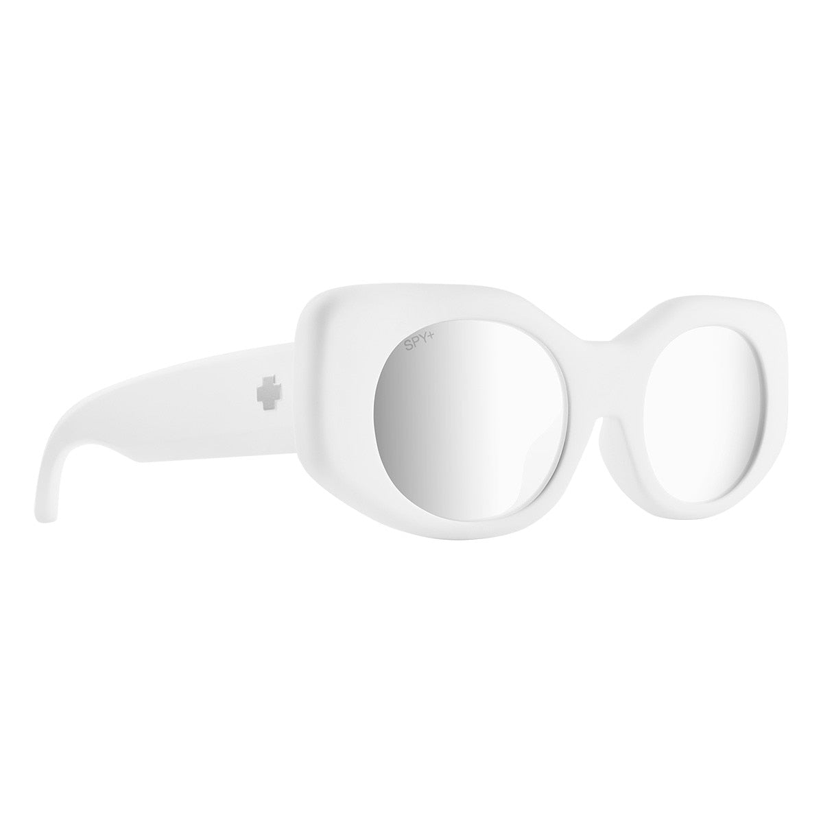 Spy Hangout Sunglasses  Matte White 53-22-145