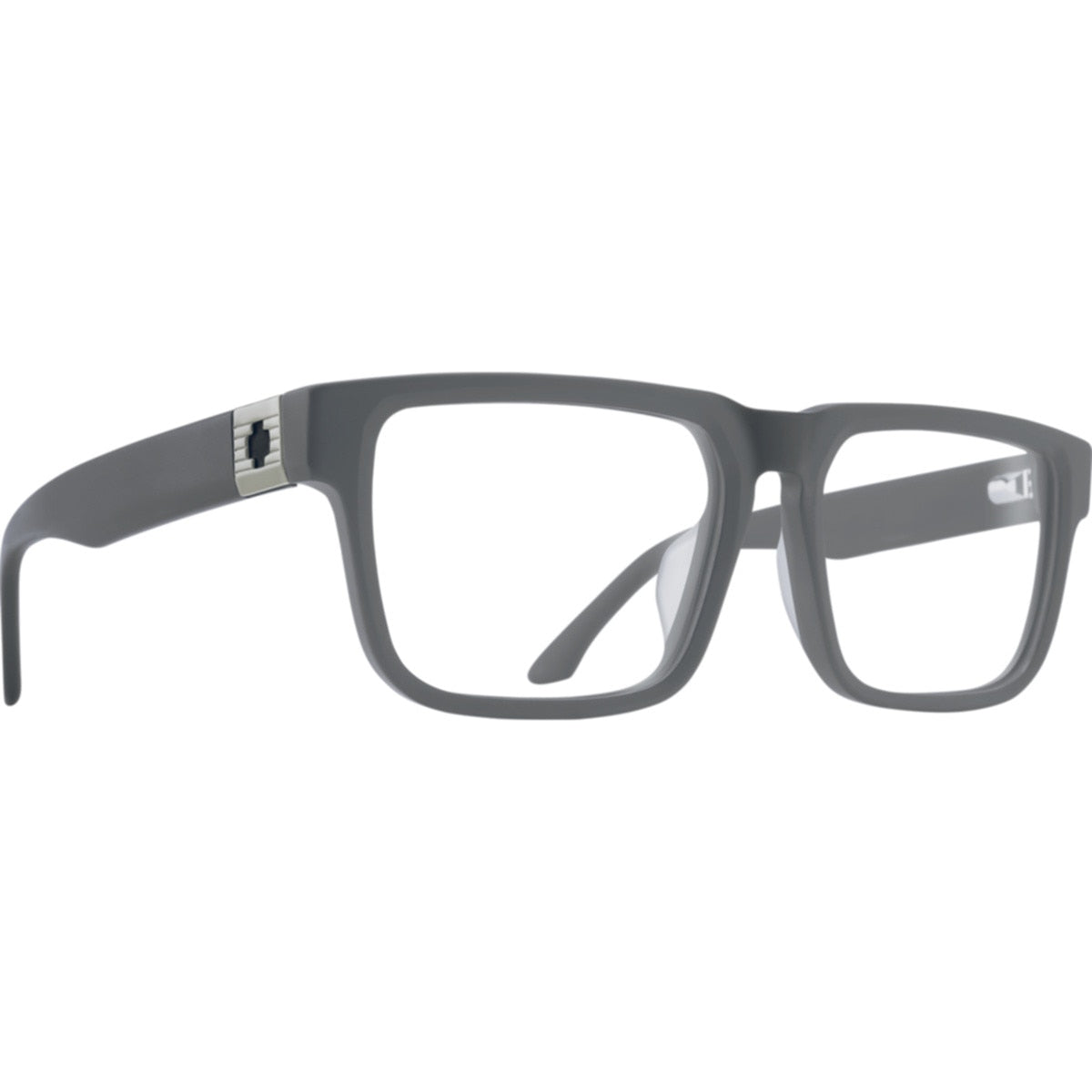 Spy Helm Optical 56 Eyeglasses  Matte Gray Medium