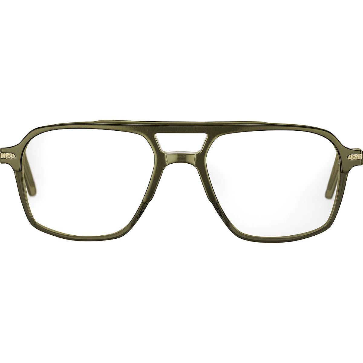 Serengeti James Optic Eyeglasses  Shiny Crystal Dark Green Large