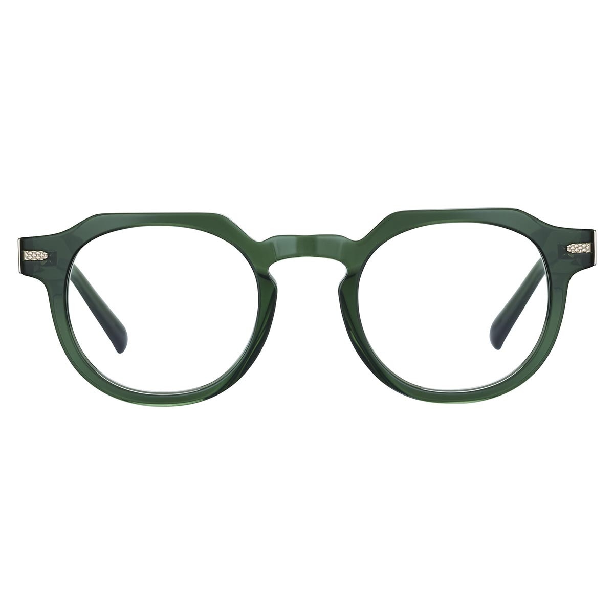 Serengeti Laerry Optic Eyeglasses  Shiny Crystal Dark Green Medium