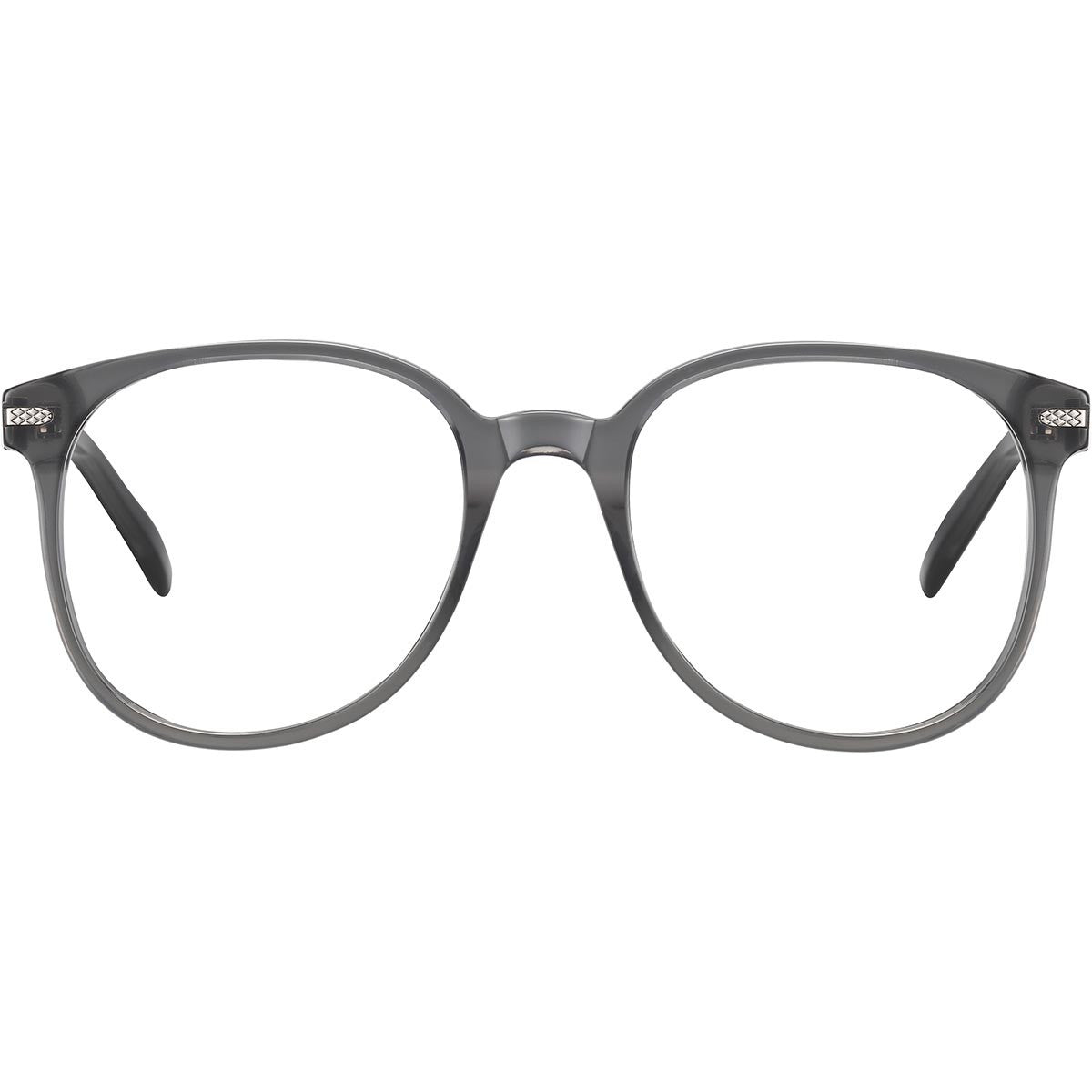 Serengeti Mata Optic Eyeglasses  Shiny Milky Dark Grey Medium