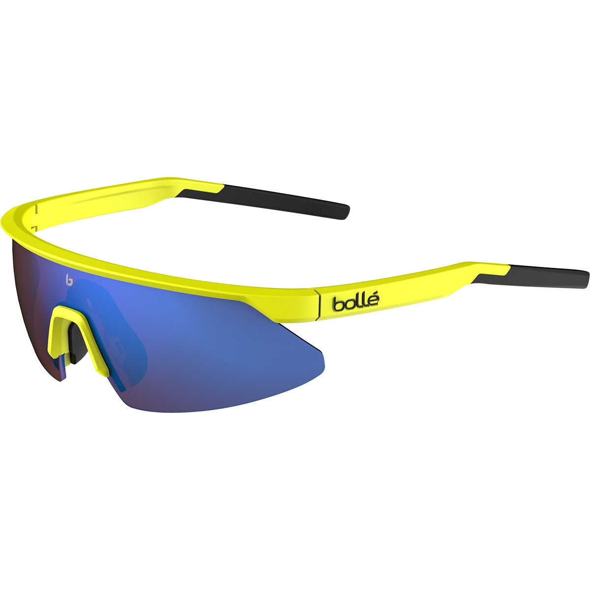 Bolle Micro Edge Sunglasses  Acid Yellow Matte Medium