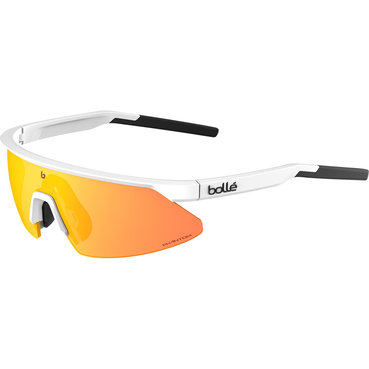 Bolle Micro Edge Sunglasses  White Matte Medium