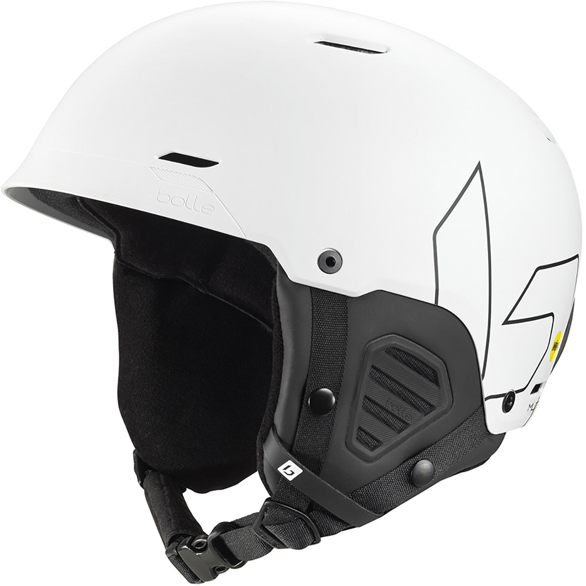 Bolle Mute Mips Snow Helmet  Offwhite Matte Medium M 55-59