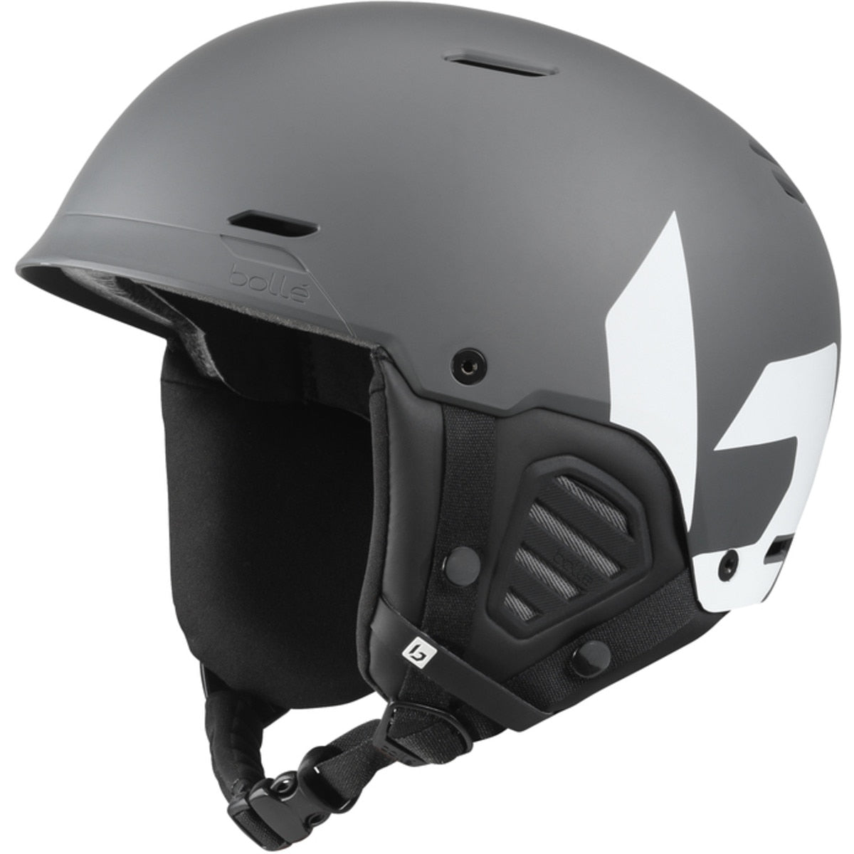 Bolle Mute Snow Helmet  Grey White Matte Small S 52-55