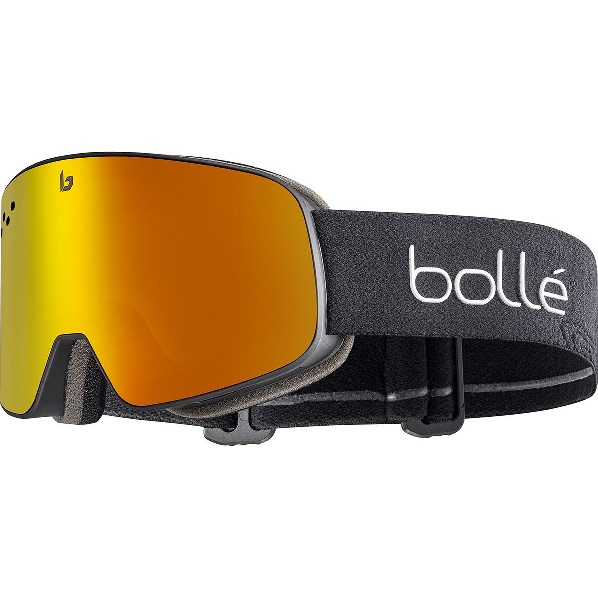 Bolle Nevada Goggles  Black Matte Medium-Large One size