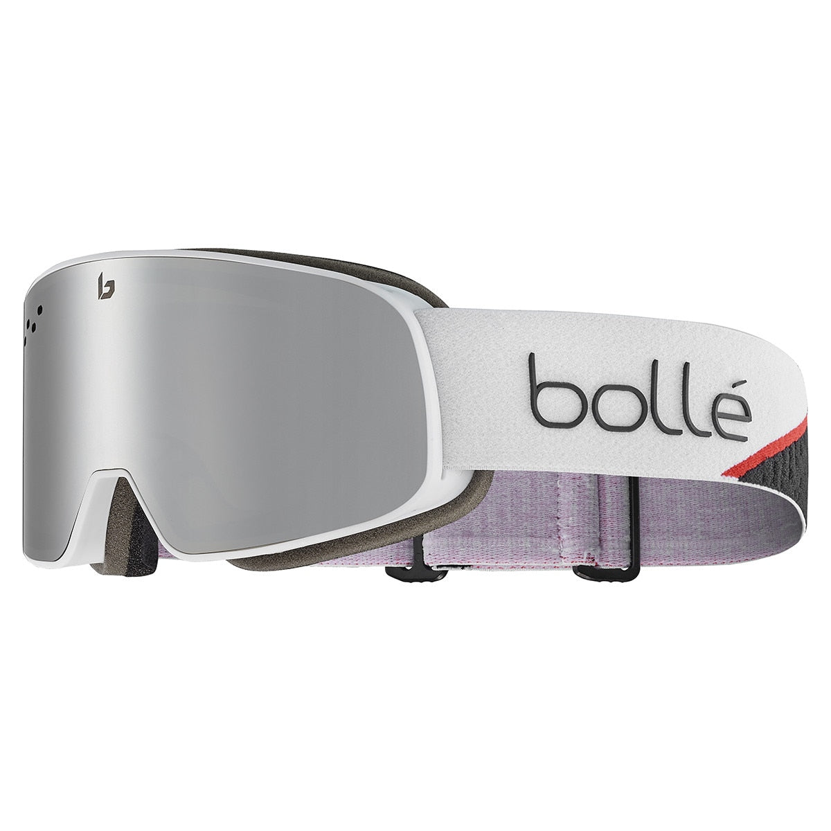 Bolle Nevada Goggles  Race White Matte Medium-Large