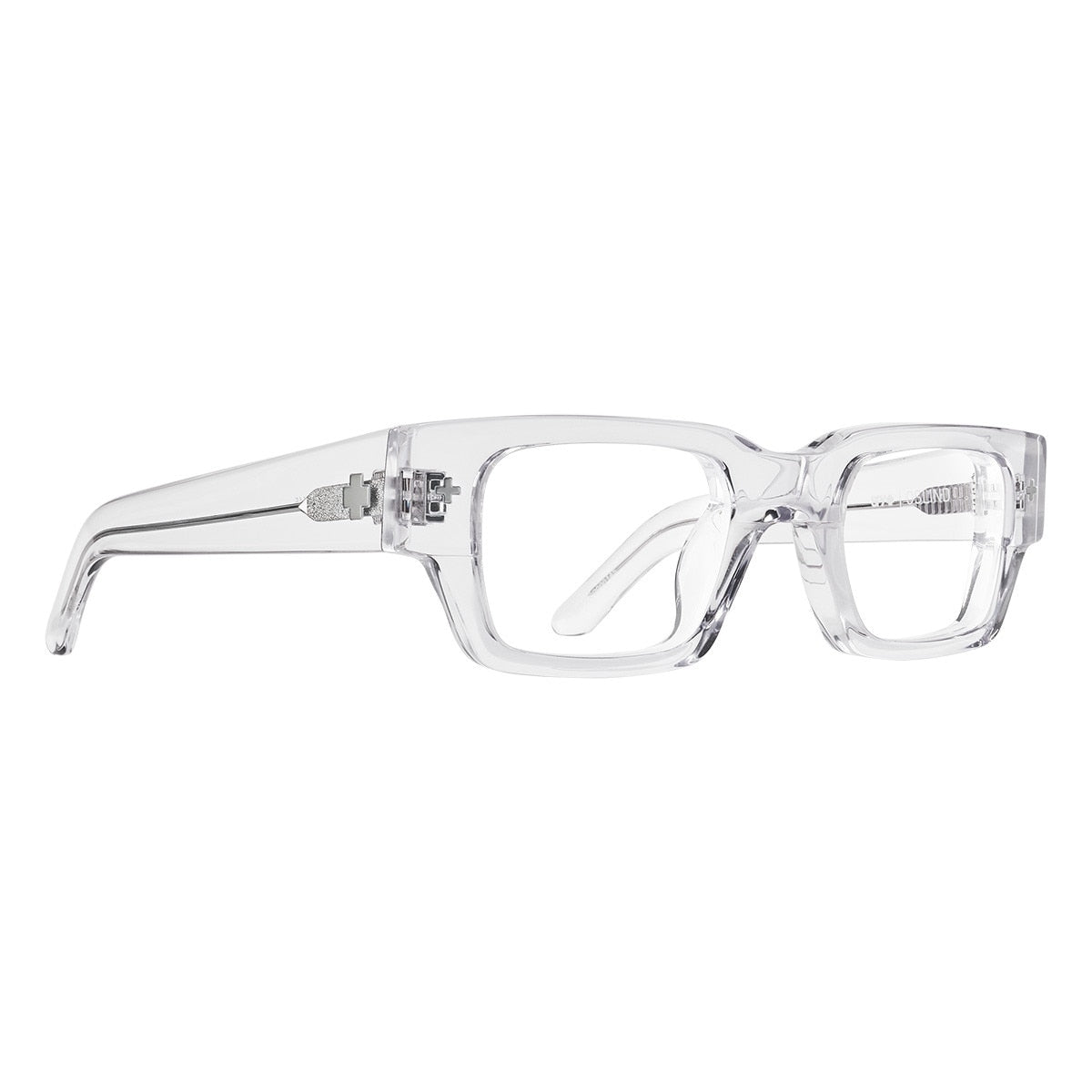 Spy Oslind 48 Eyeglasses  Crystal Extra Small