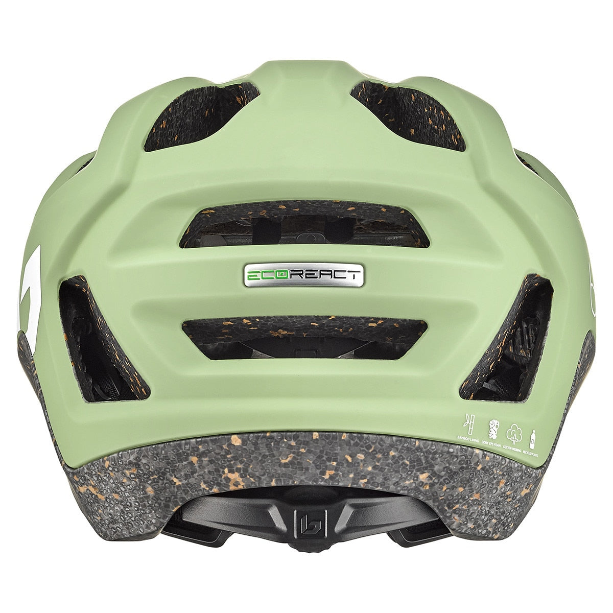 Bolle React Cycling Helmet  Green Matte Small S 52-55